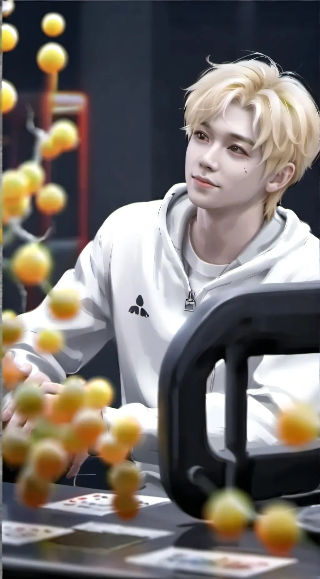 ai character: Felix skz background