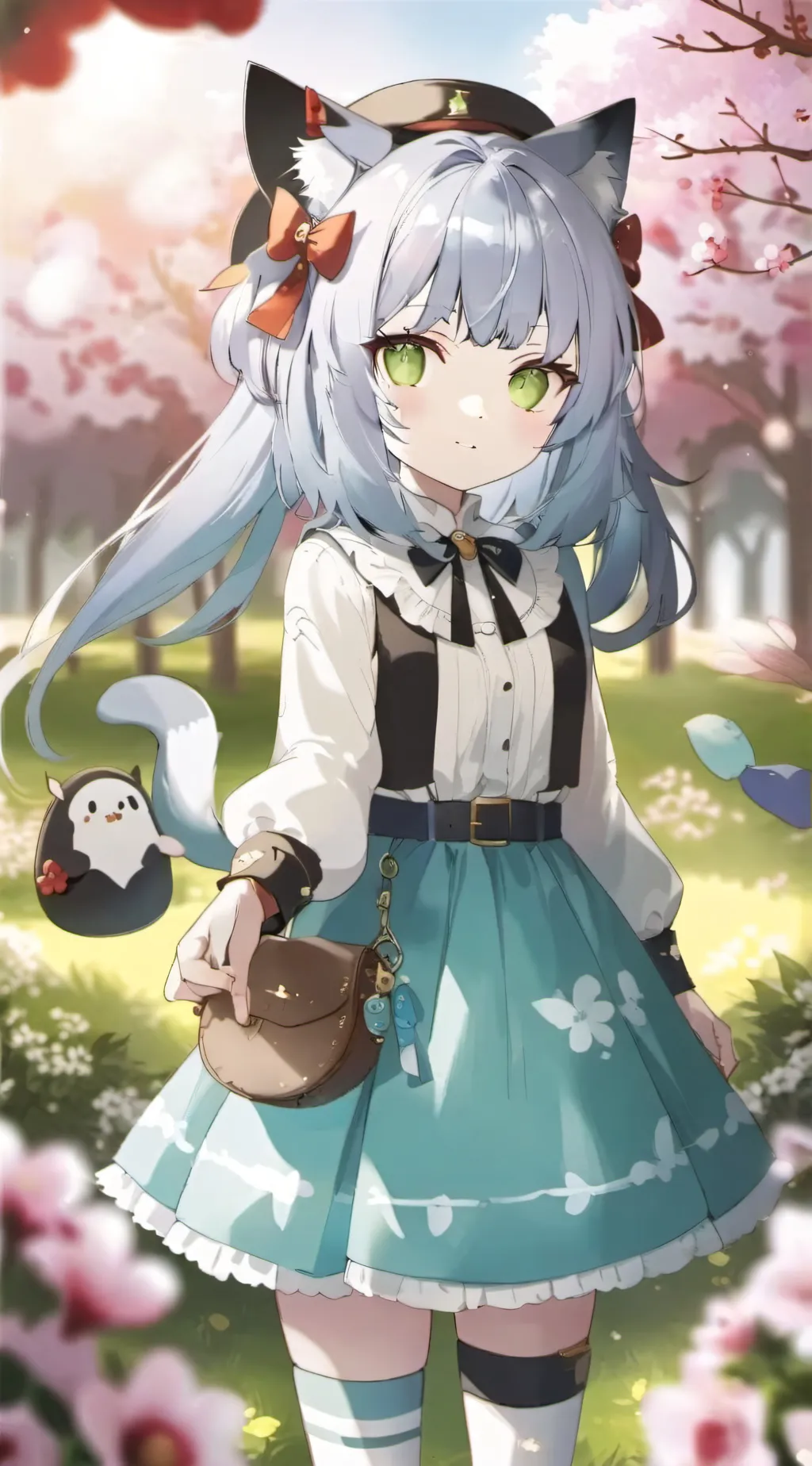 ai character: meme background