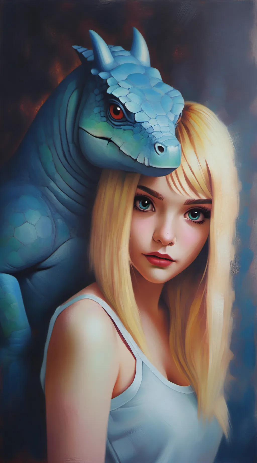 ai character: Ashley background