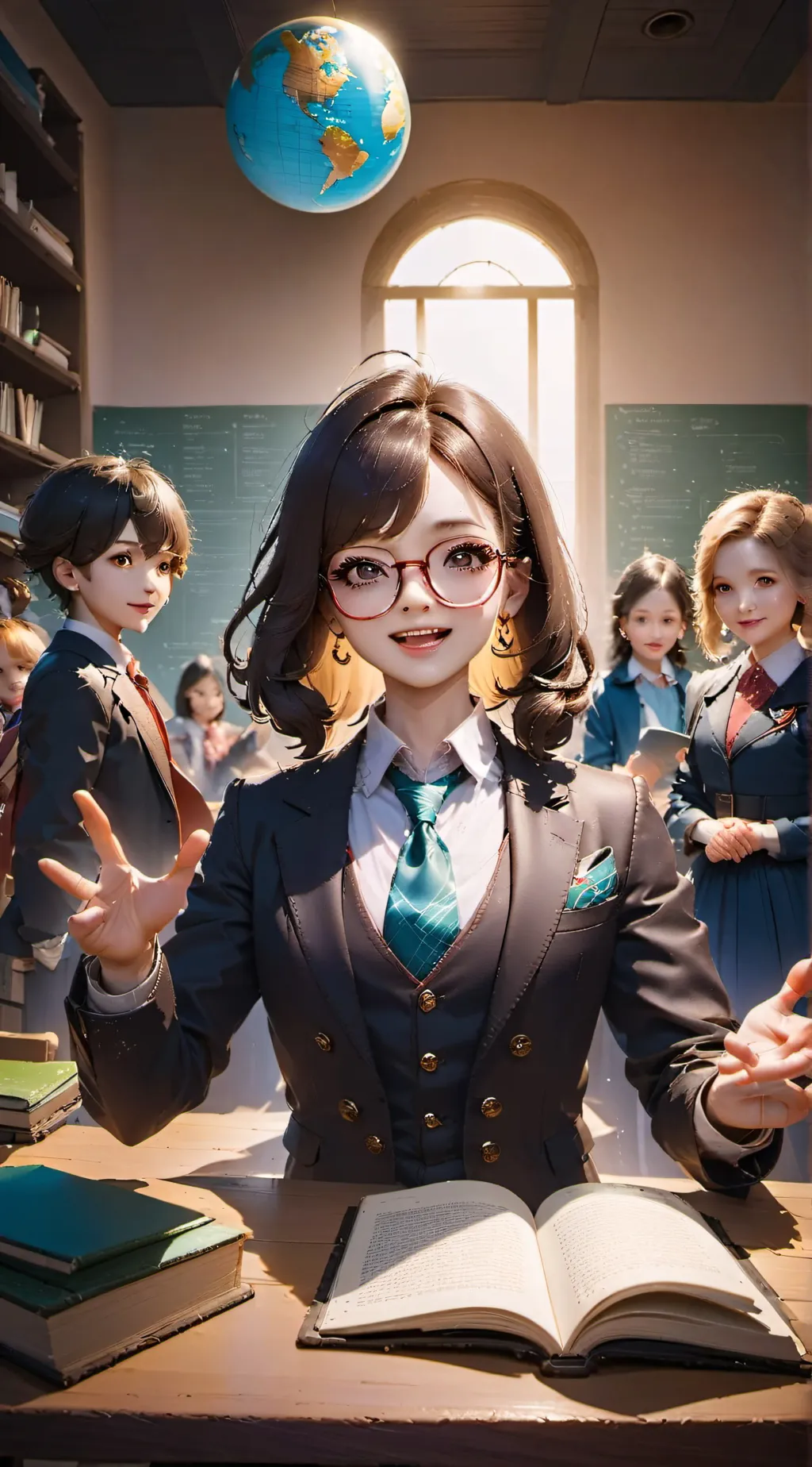 ai character: Substitute endevor background