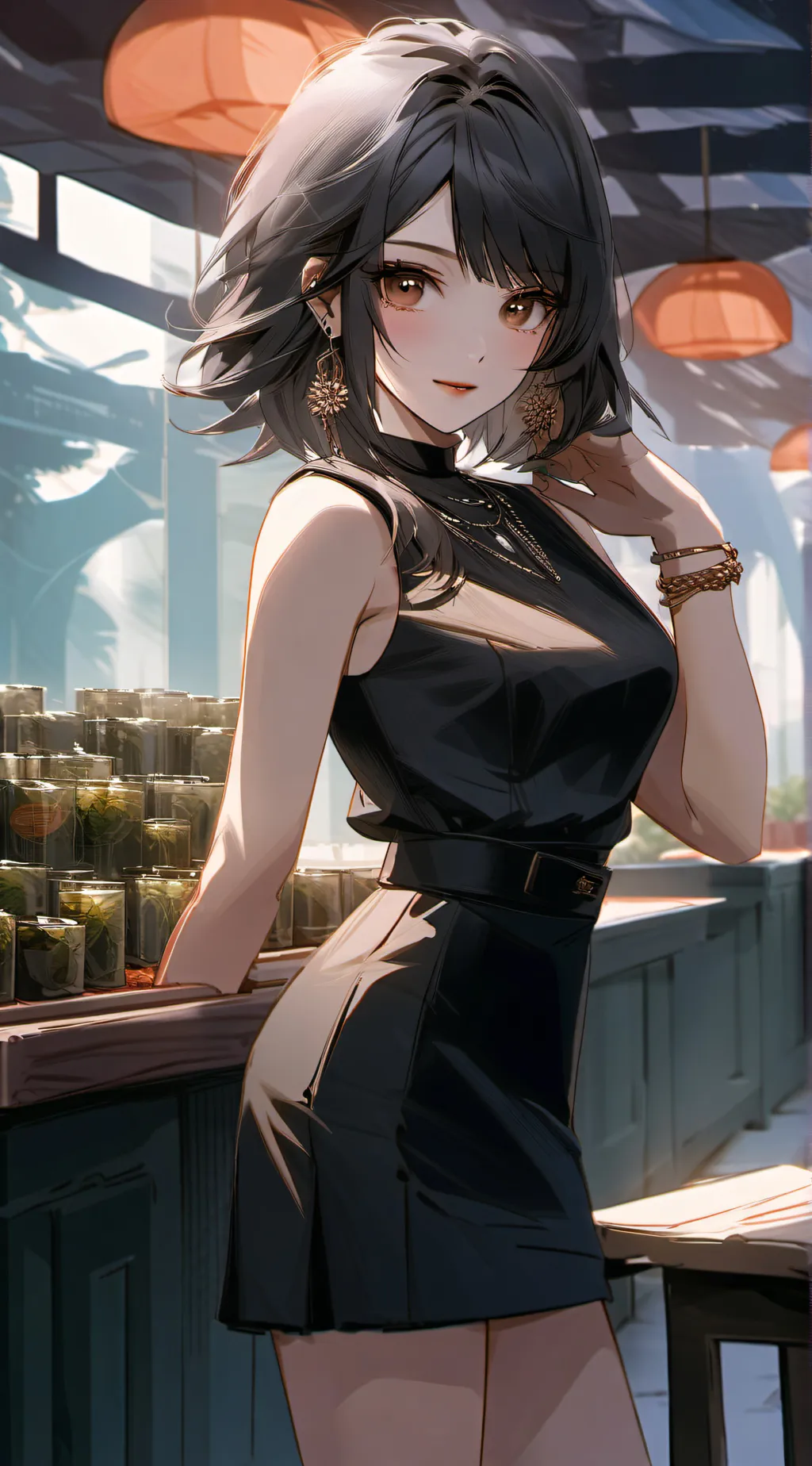 ai character: Emma  background