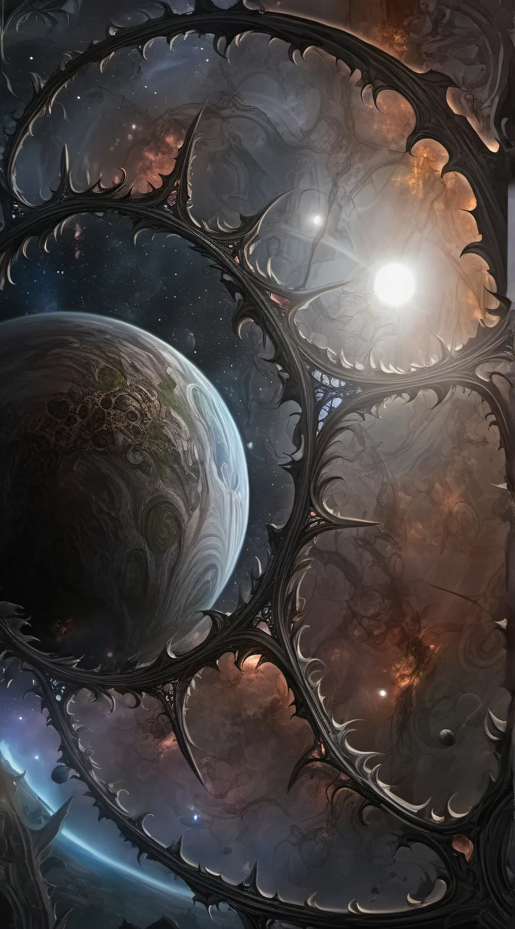 ai character: Murder Drones  background