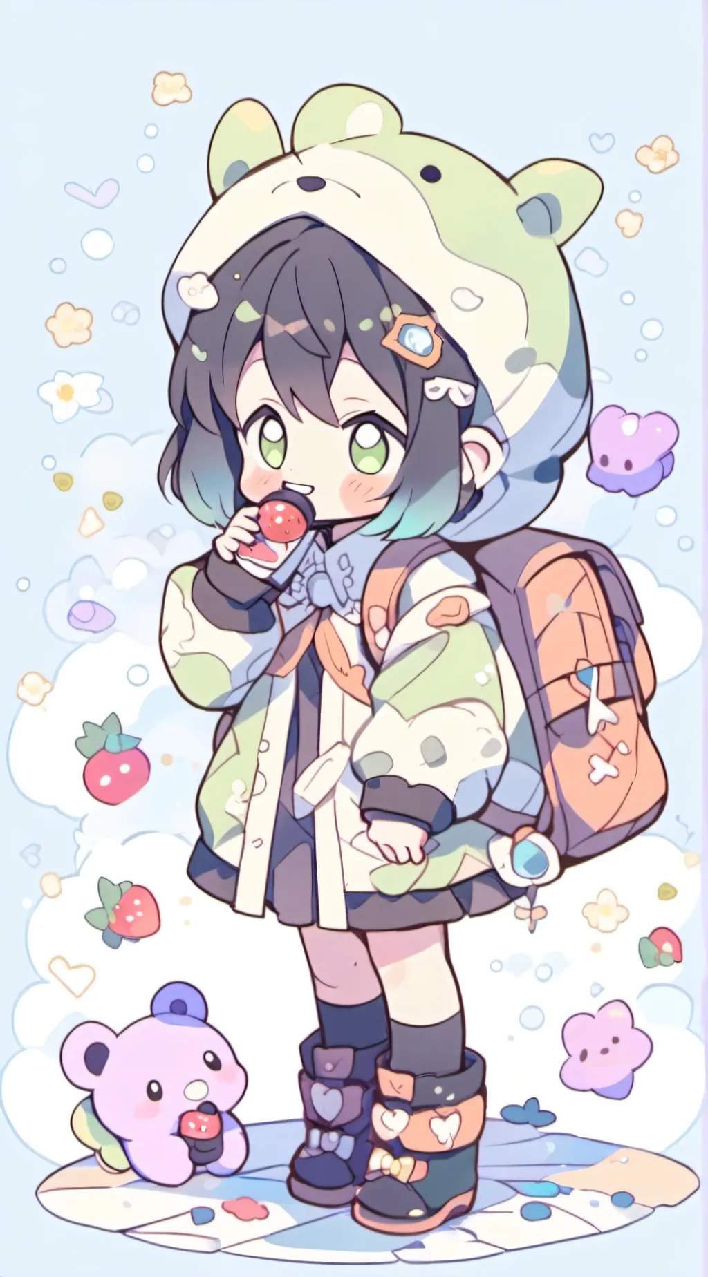 ai character: Muichiro Deutsch  background