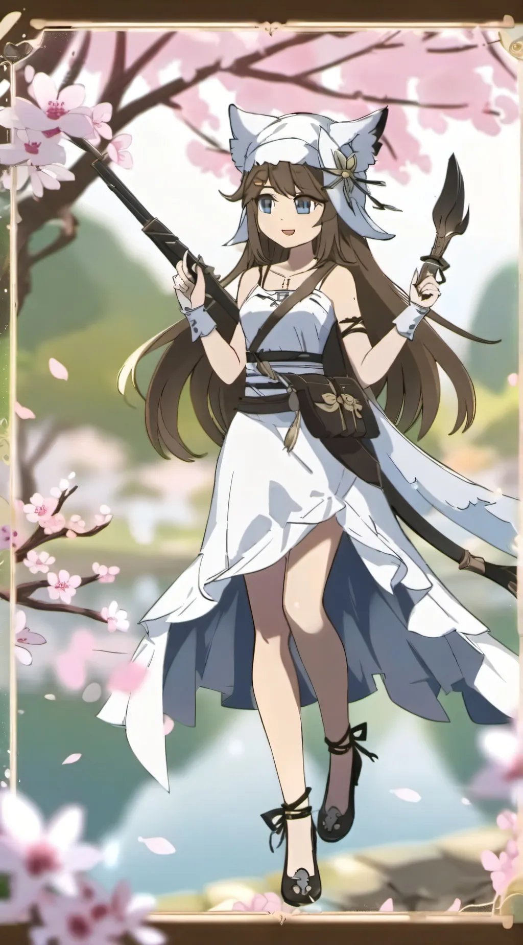 ai character: Mha X Warrior Cats background