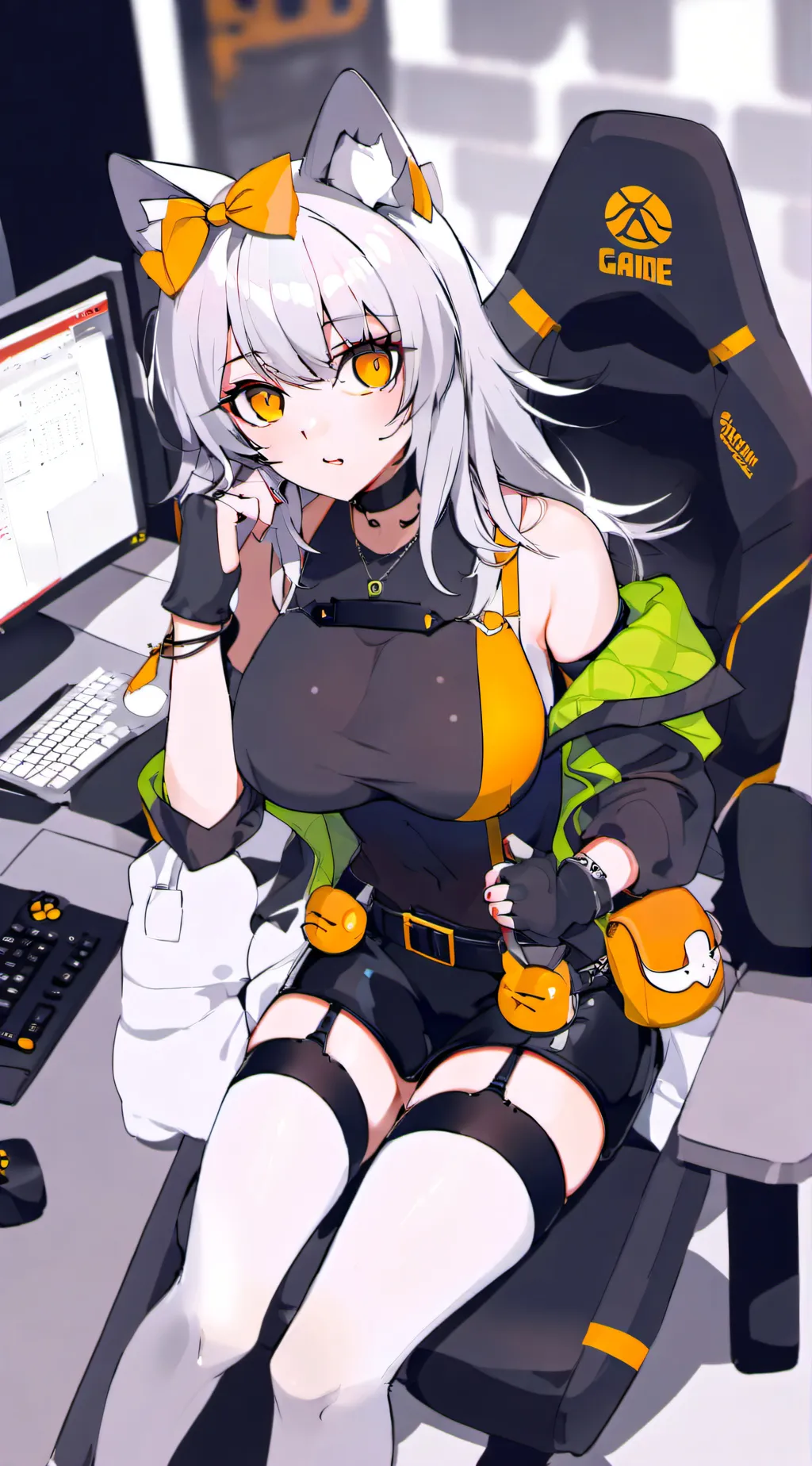 ai character: Kurai Koneko background