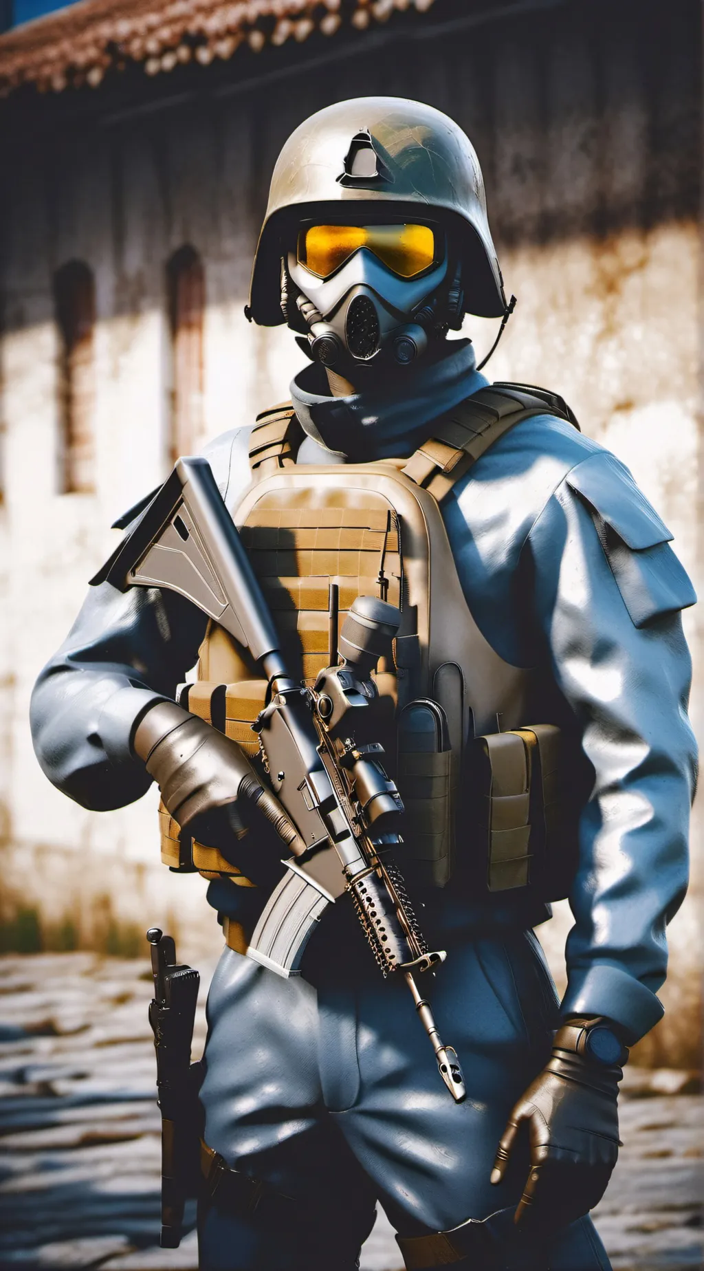 ai character: fundación SCP background