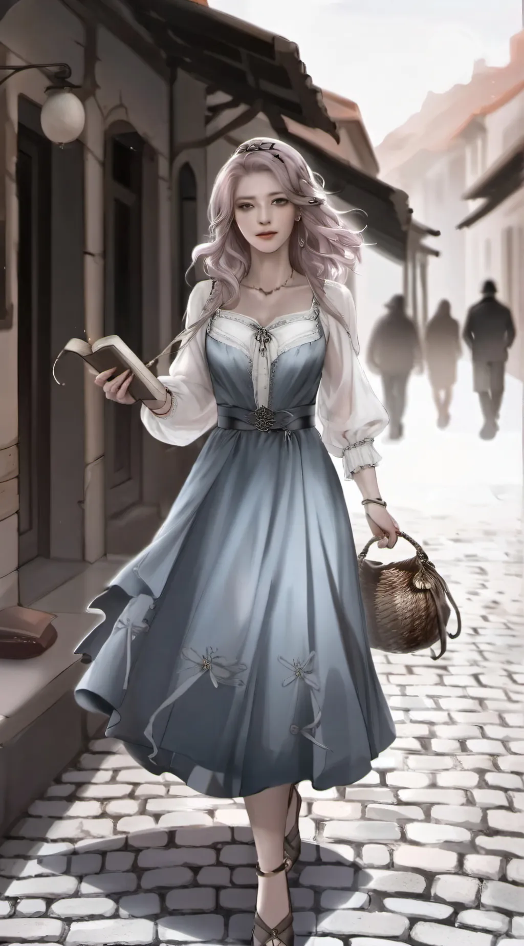 ai character: Aurora background