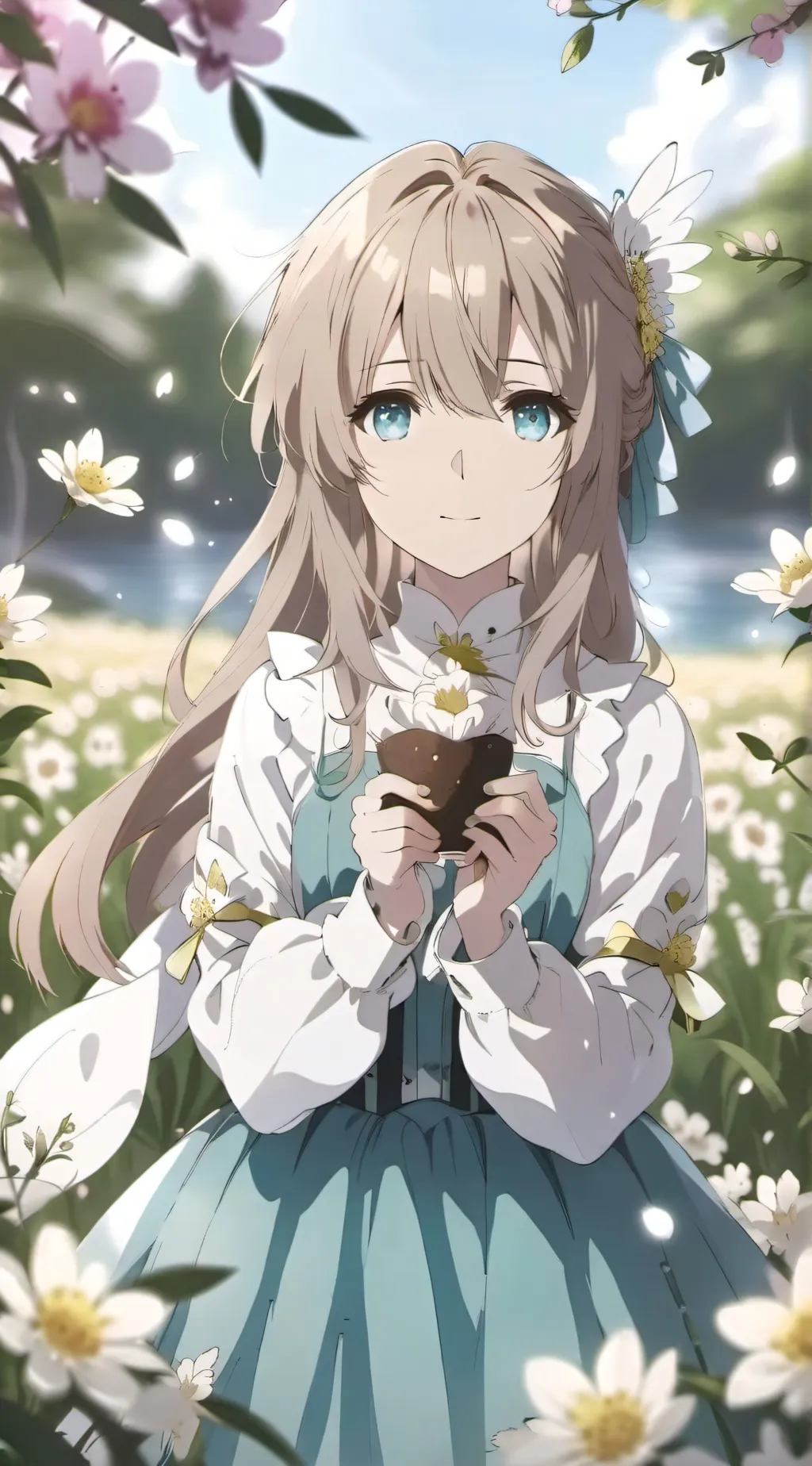 ai character: Ella <3 background