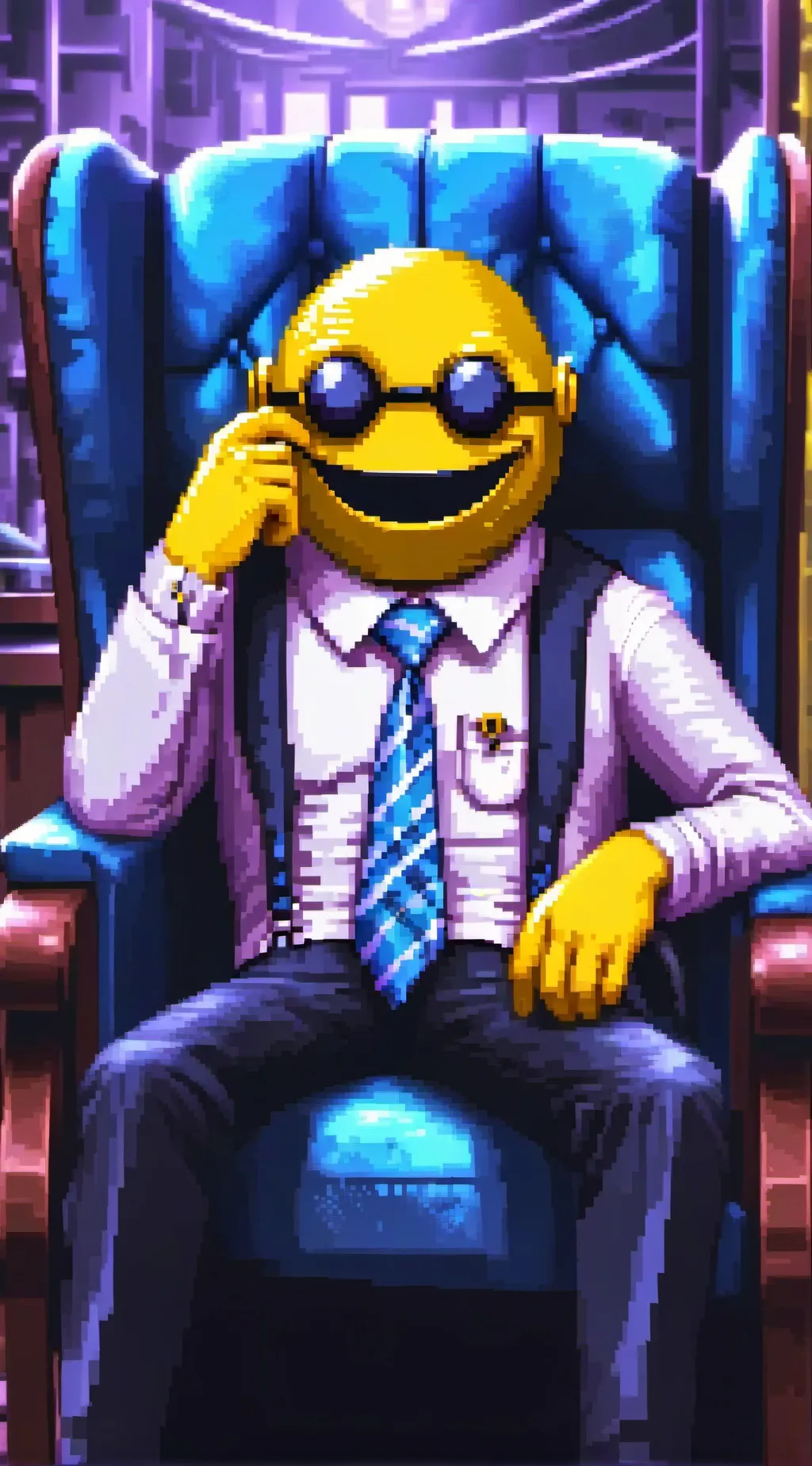 ai character: Brainiac background