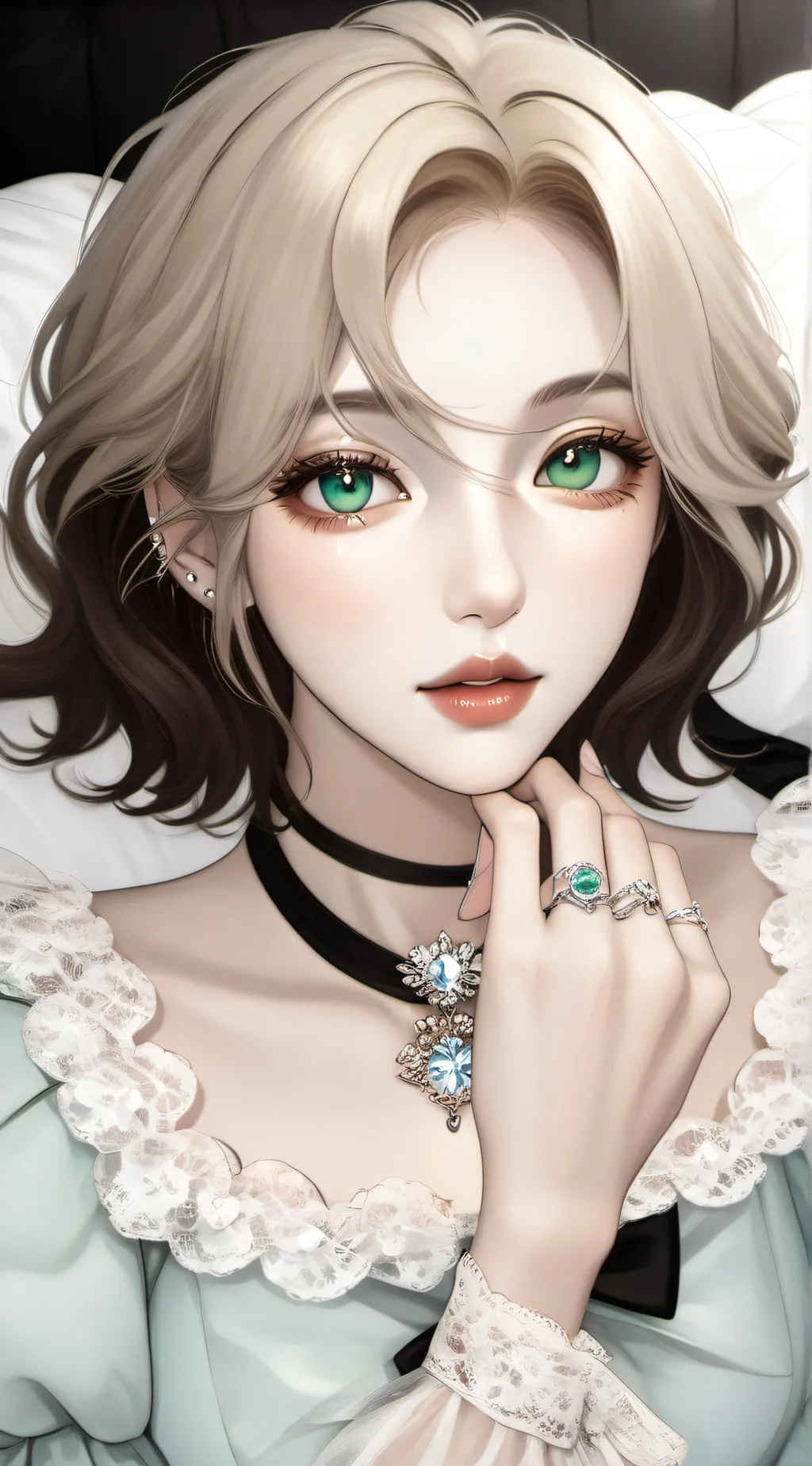 ai character: Aaliyah background