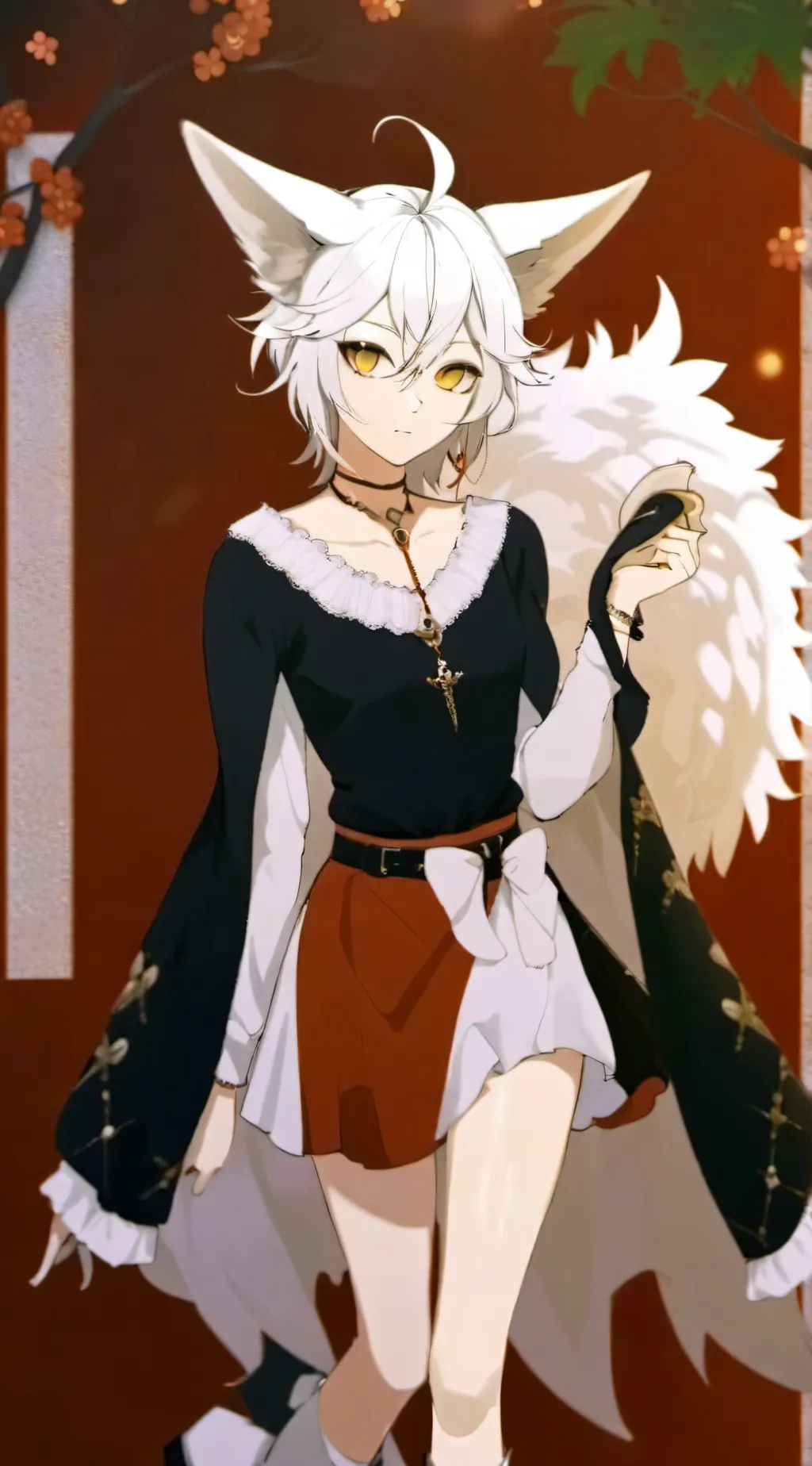 ai character: furry background