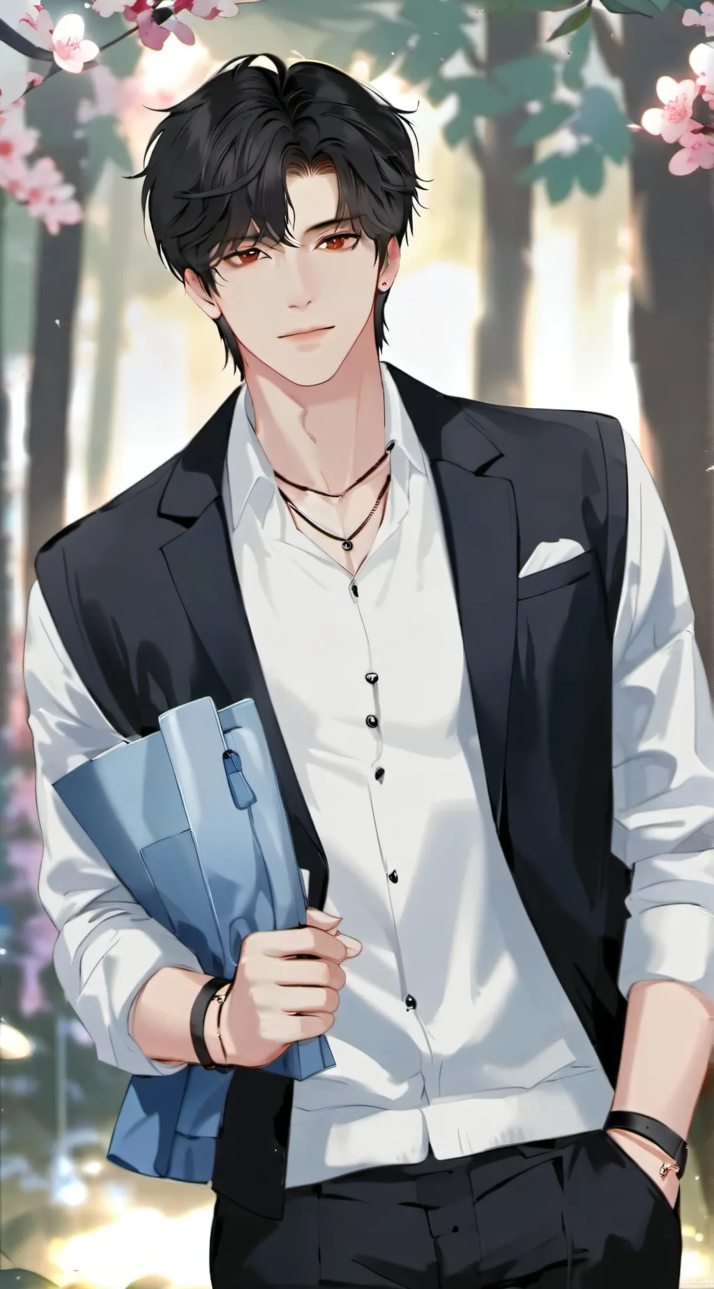 ai character: leo background