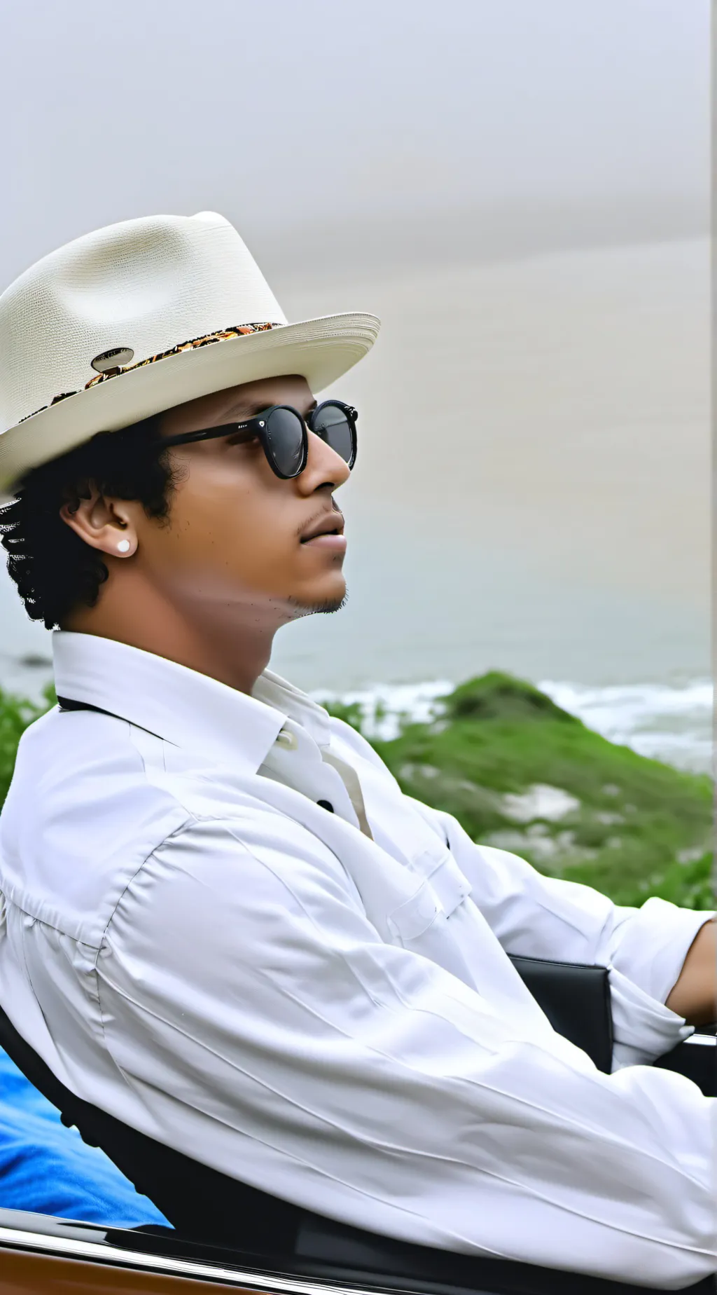 ai character: Die with a smile background