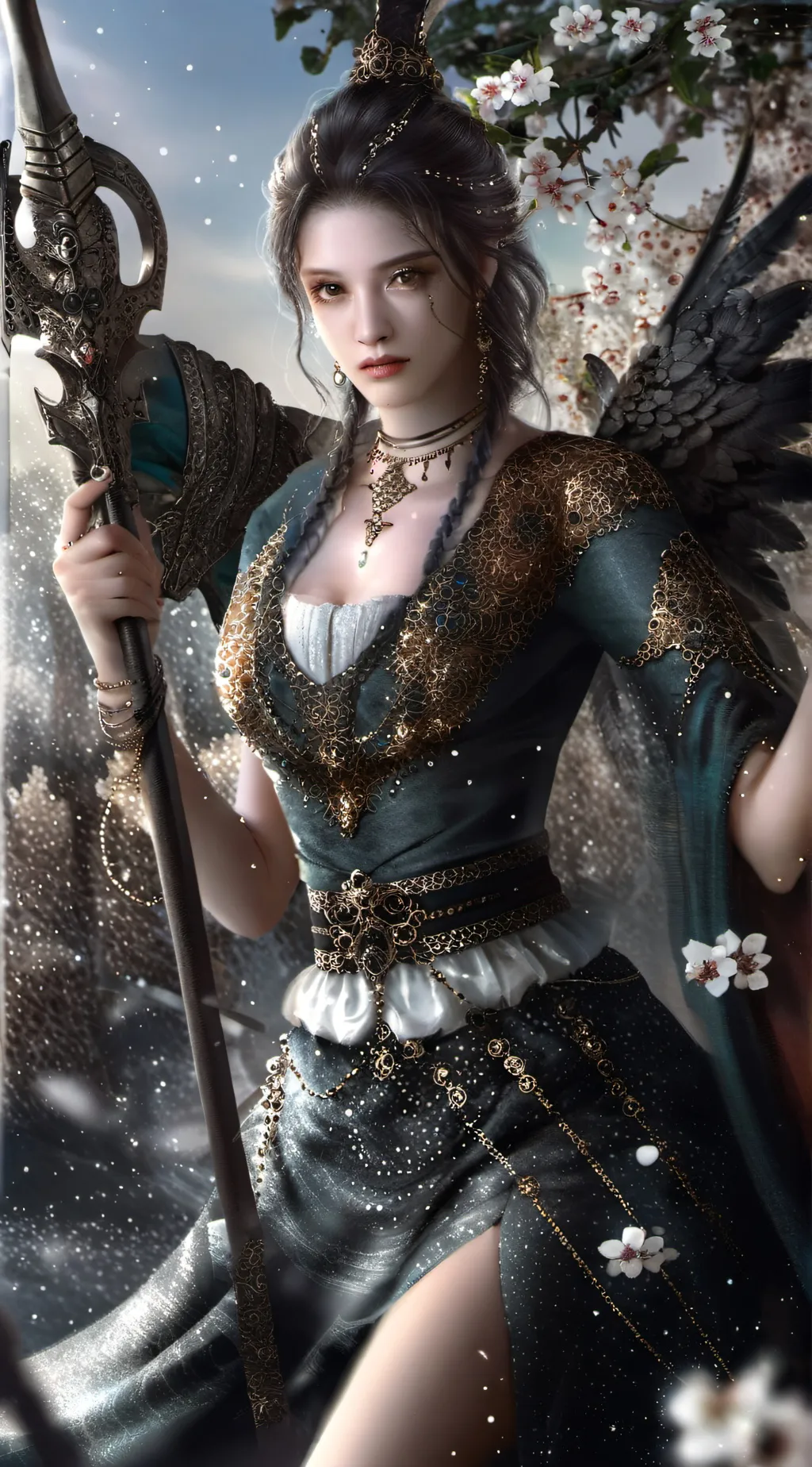 ai character: siren background