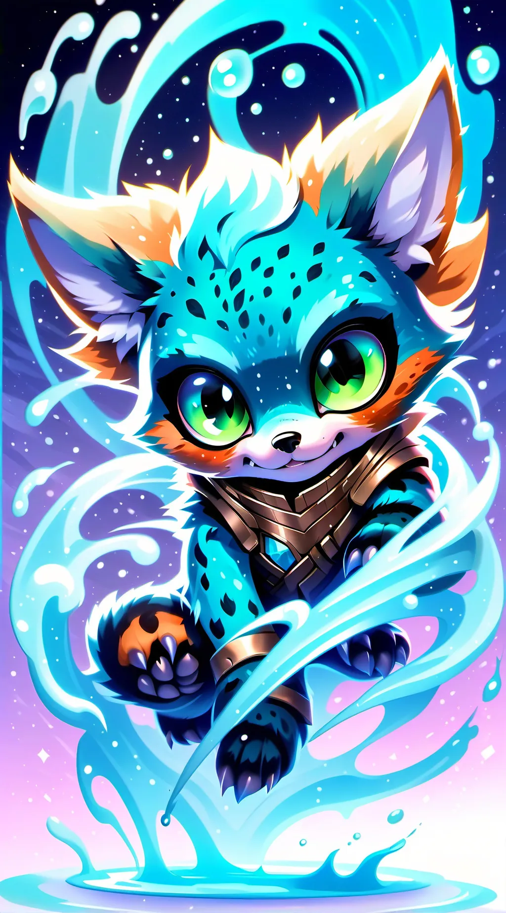 ai character: TYSM FOR 100 SUBS! background