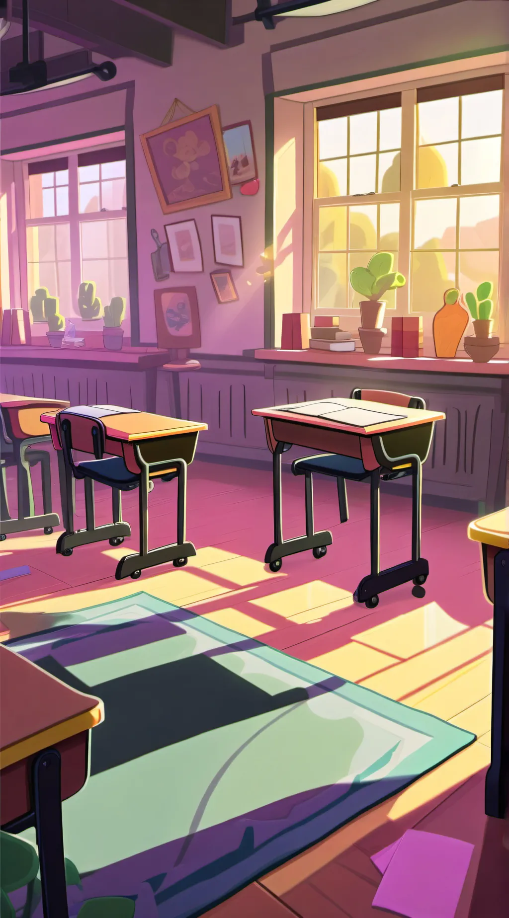 ai character: you *school* background