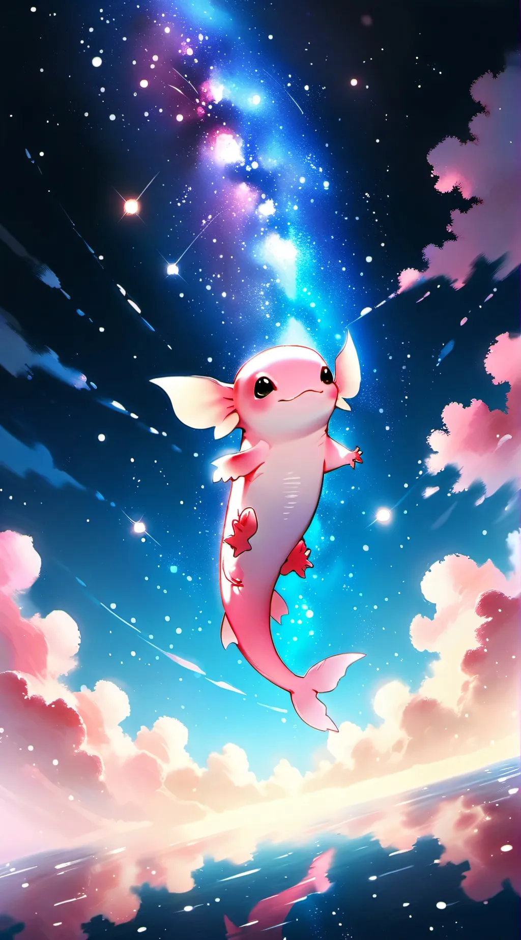 ai character: Axolotl #2 background