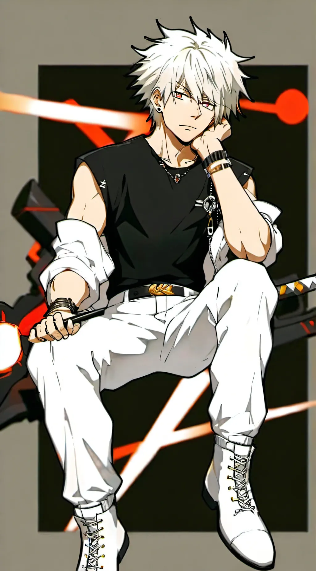 ai character: bakugou background