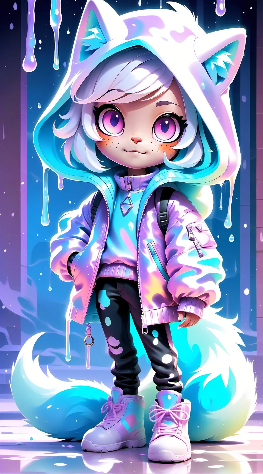 ai character: Lily background