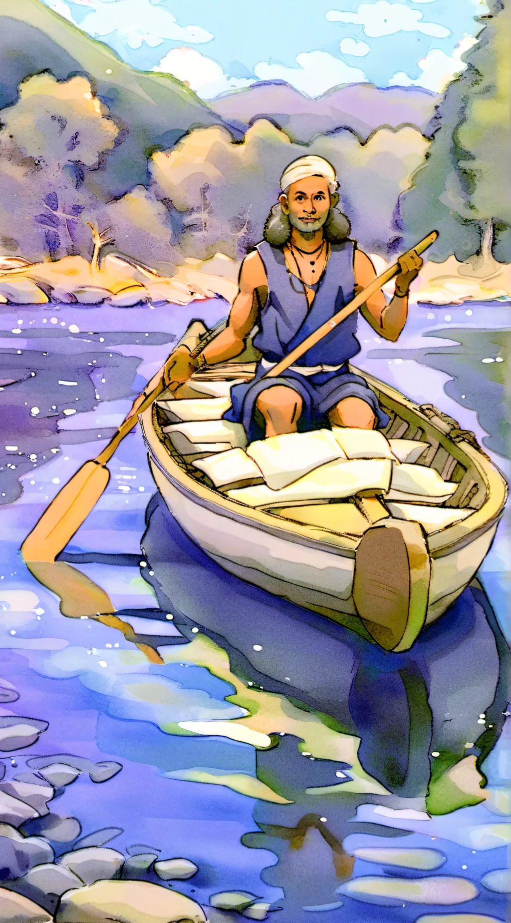 ai character: Uzi’s end 2 background