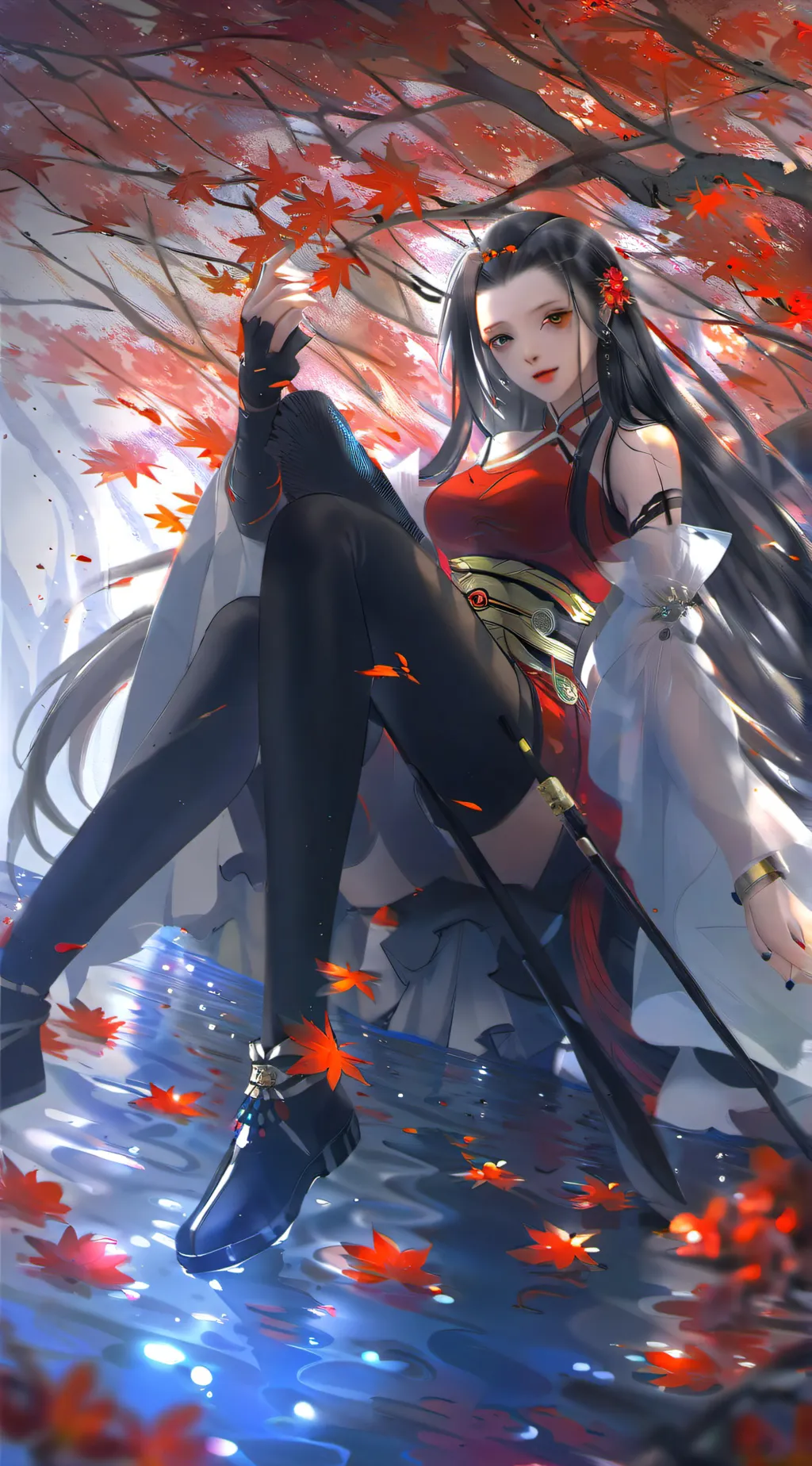 ai character: Demon slayer!! background