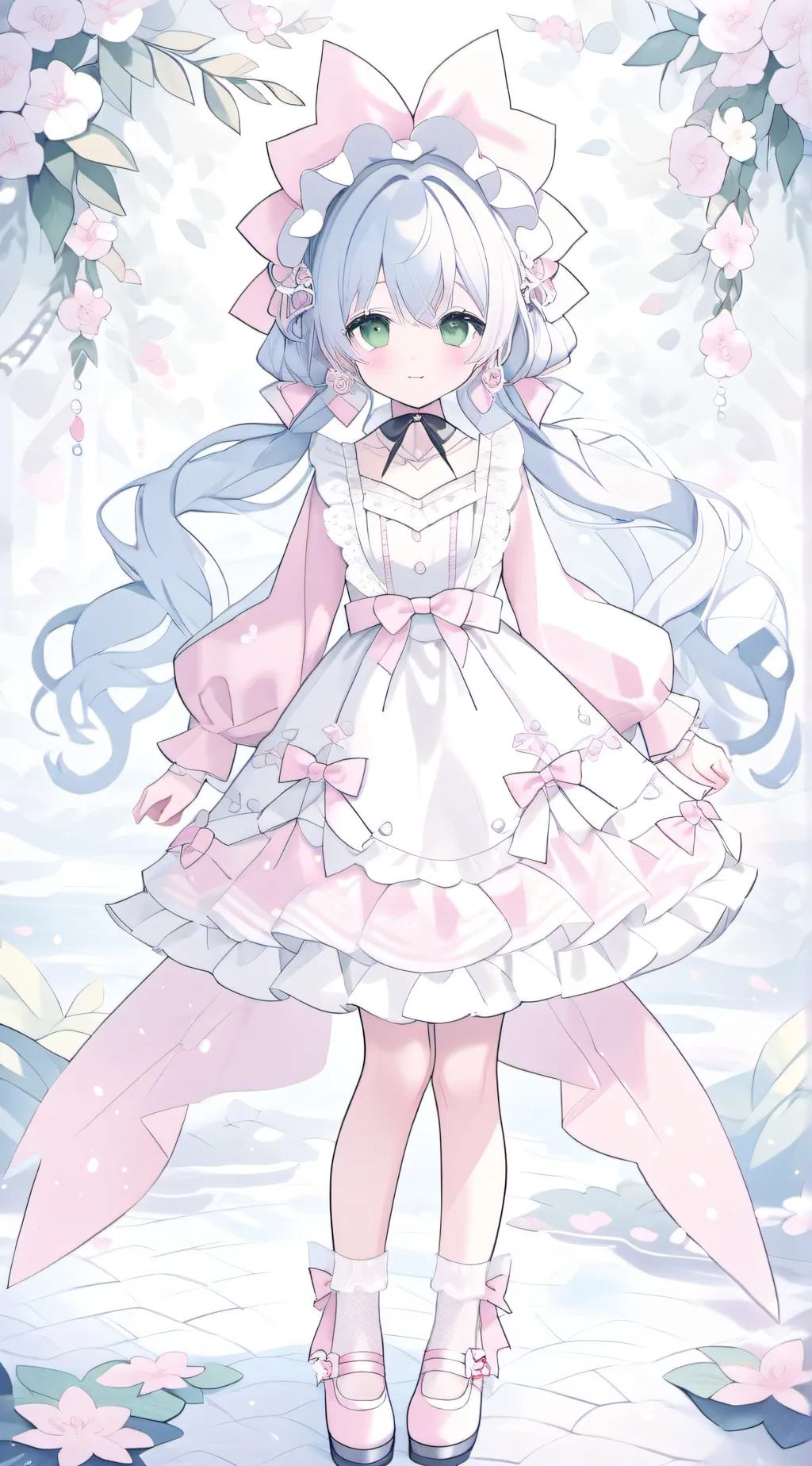 ai character: esquizofrénica background