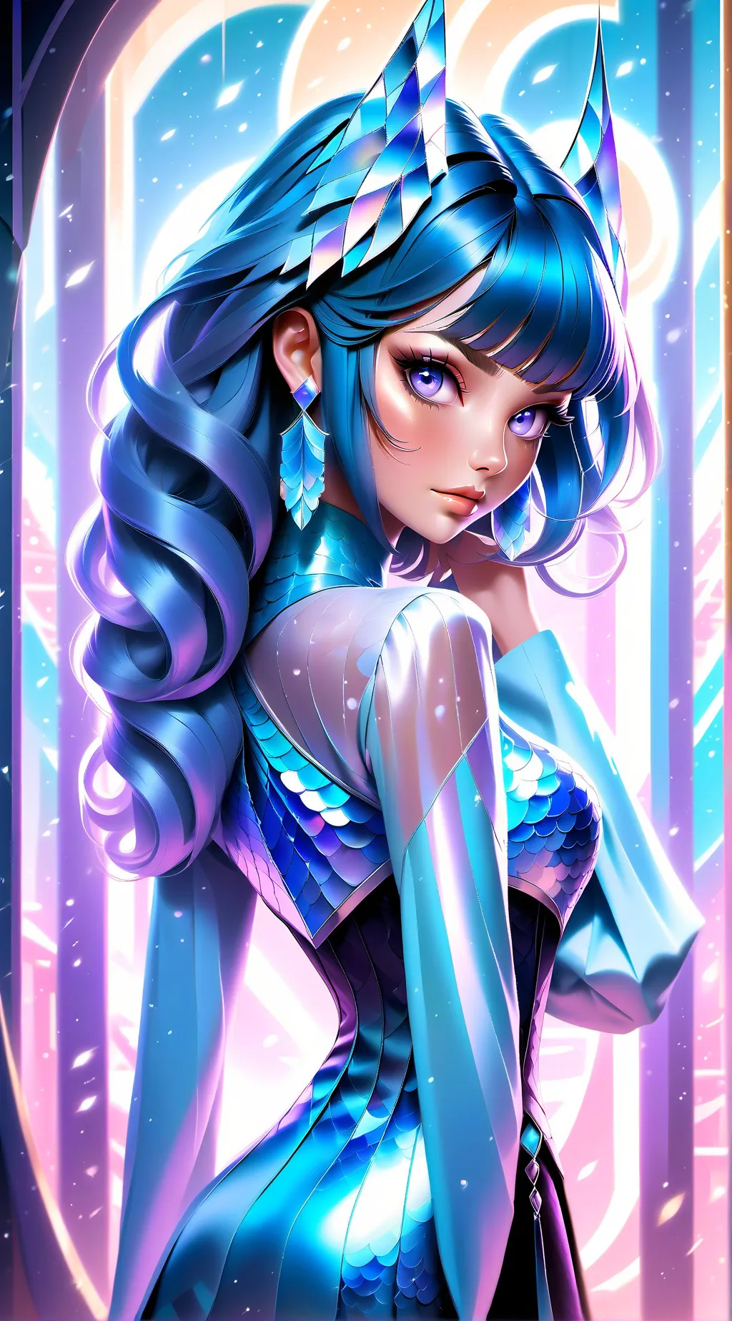 ai character: Alicia  background