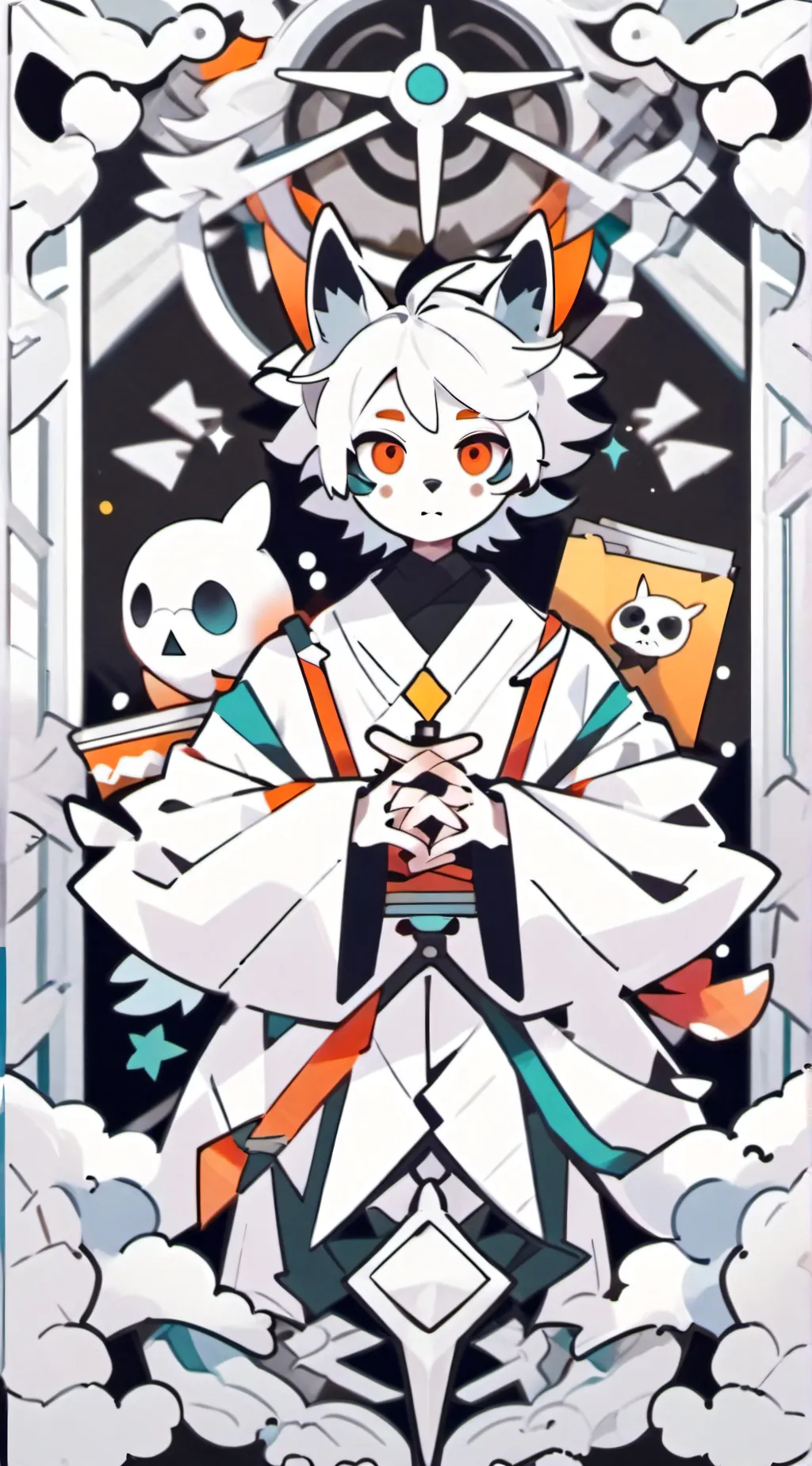 ai character: Me hero Academy☄ background