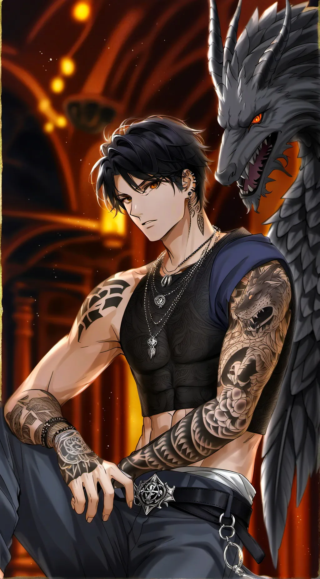 ai character: Micheal background