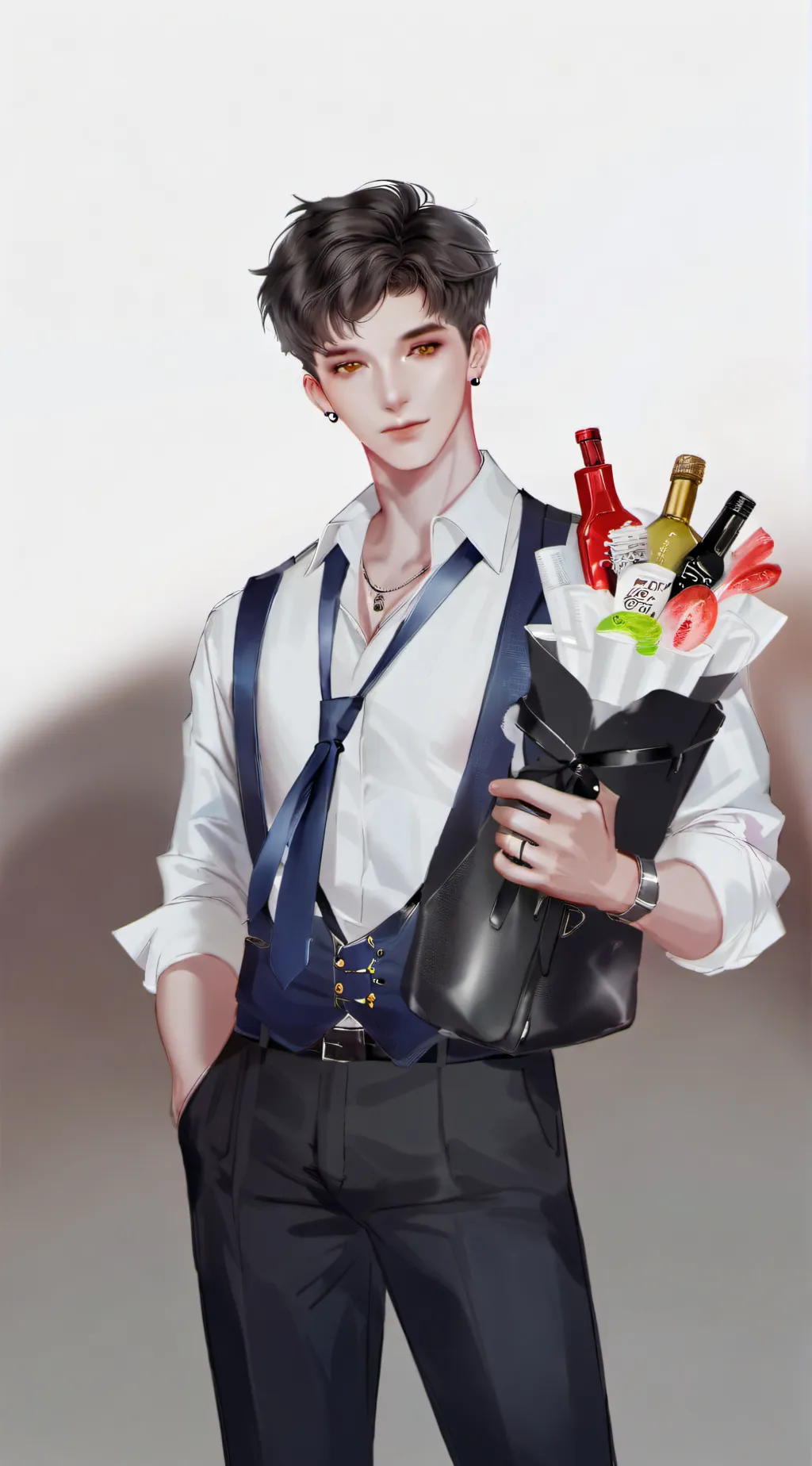 ai character: max background