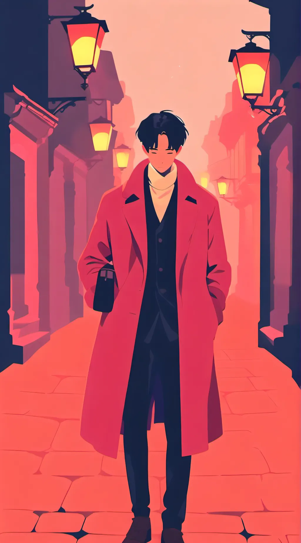 ai character: Stray kids <3  background