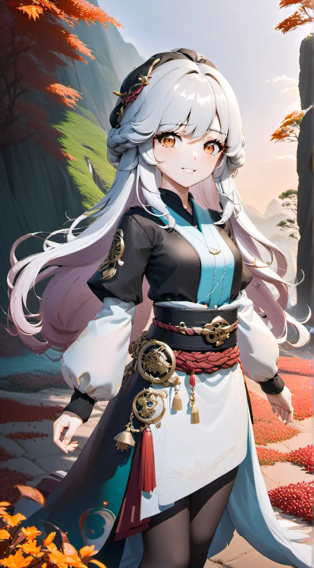 ai character: Luna background
