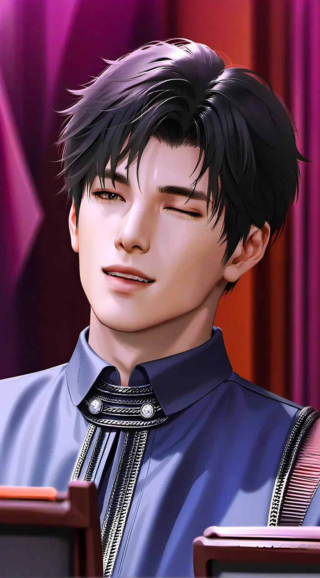 ai character: vincent background