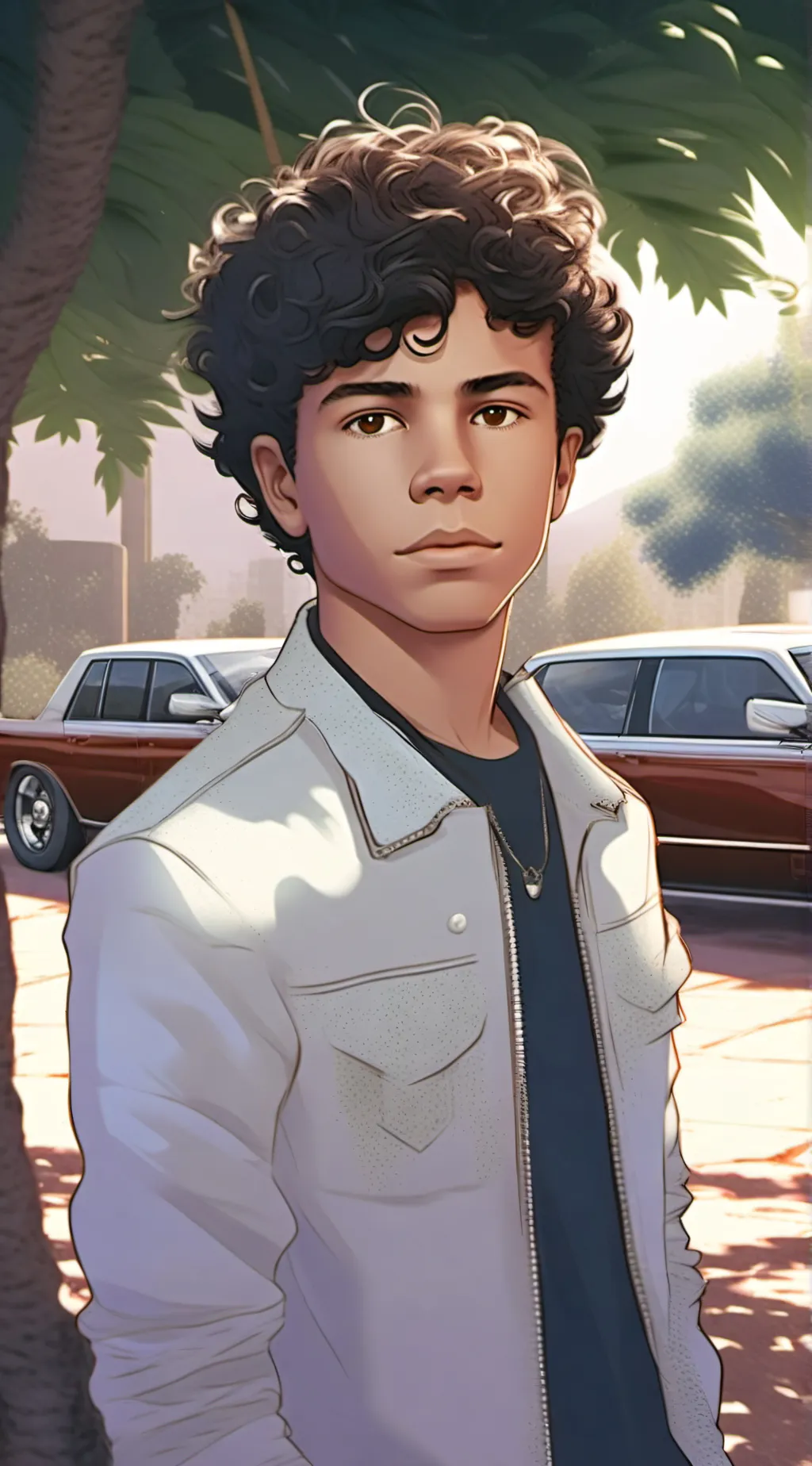 ai character: brandon background