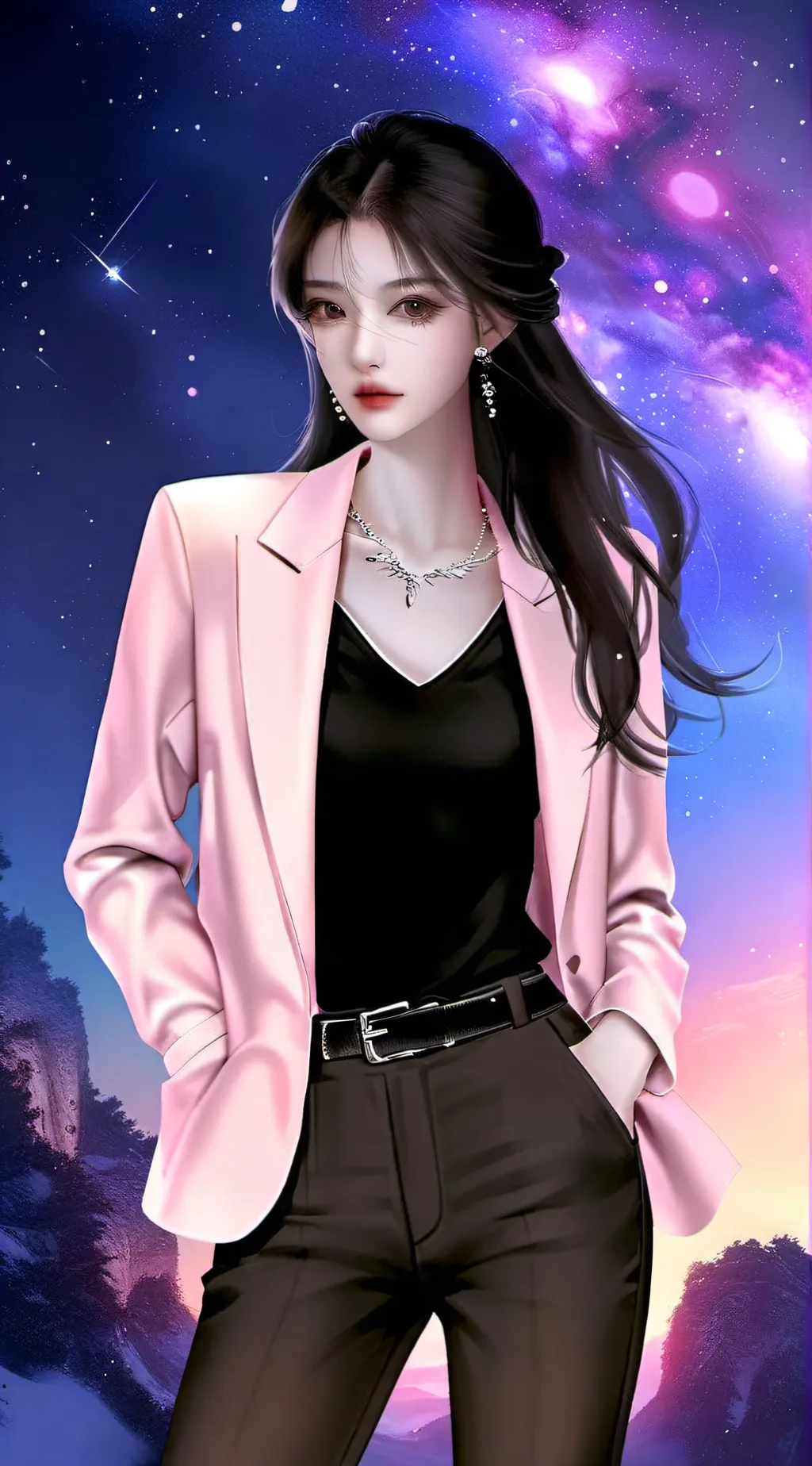 ai character: Jasmeen  background