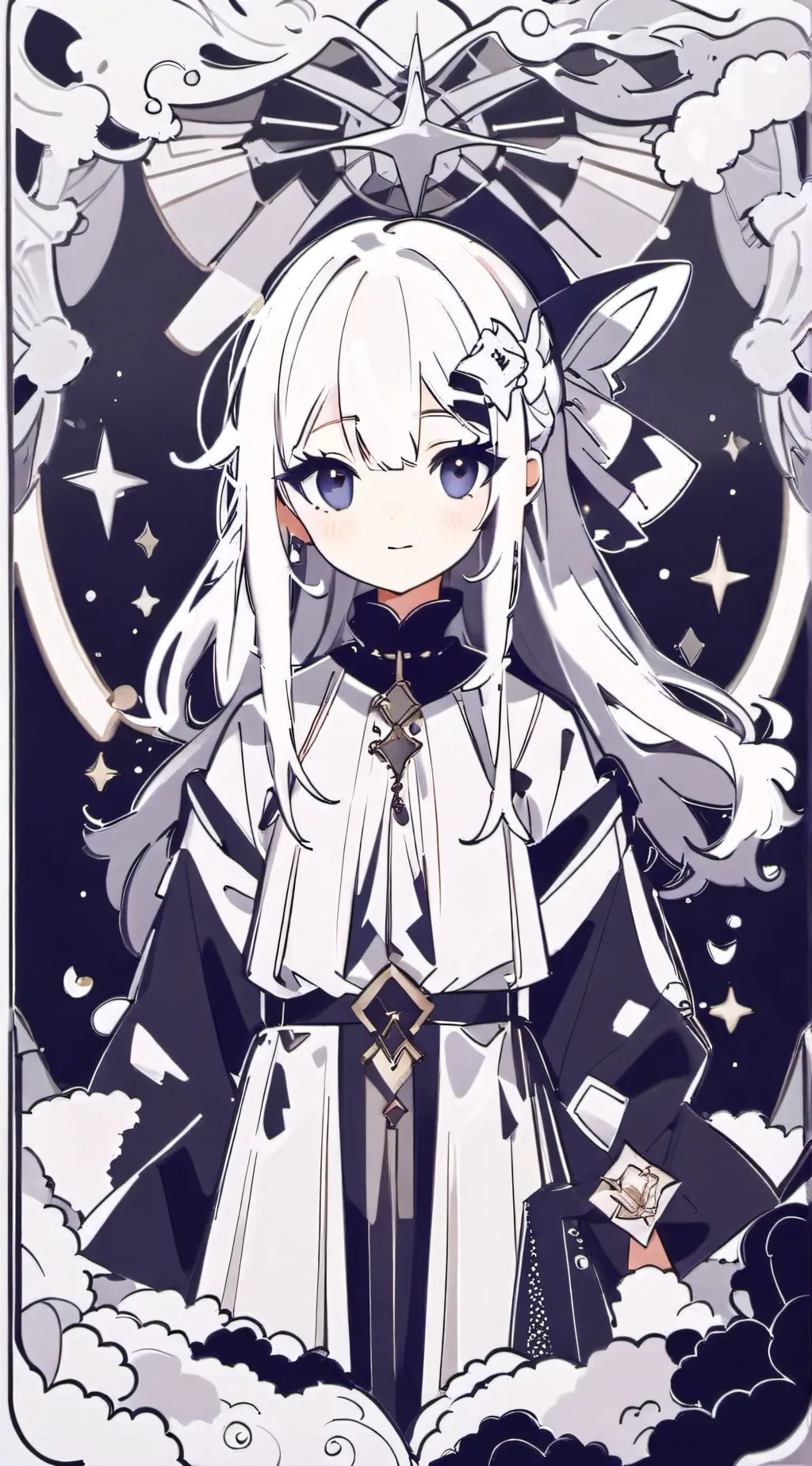 ai character: Showa background