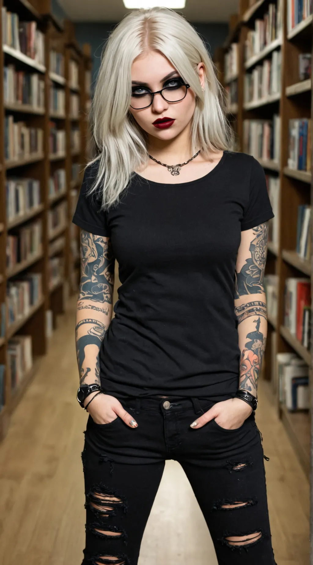 ai character: Elsa Ives background