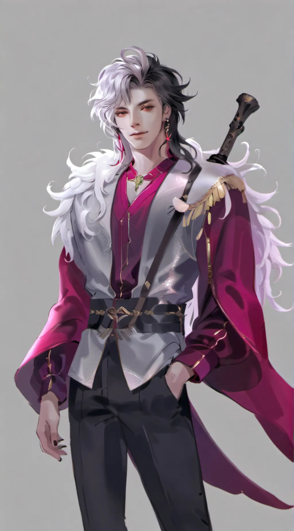 ai character: gay as hell background