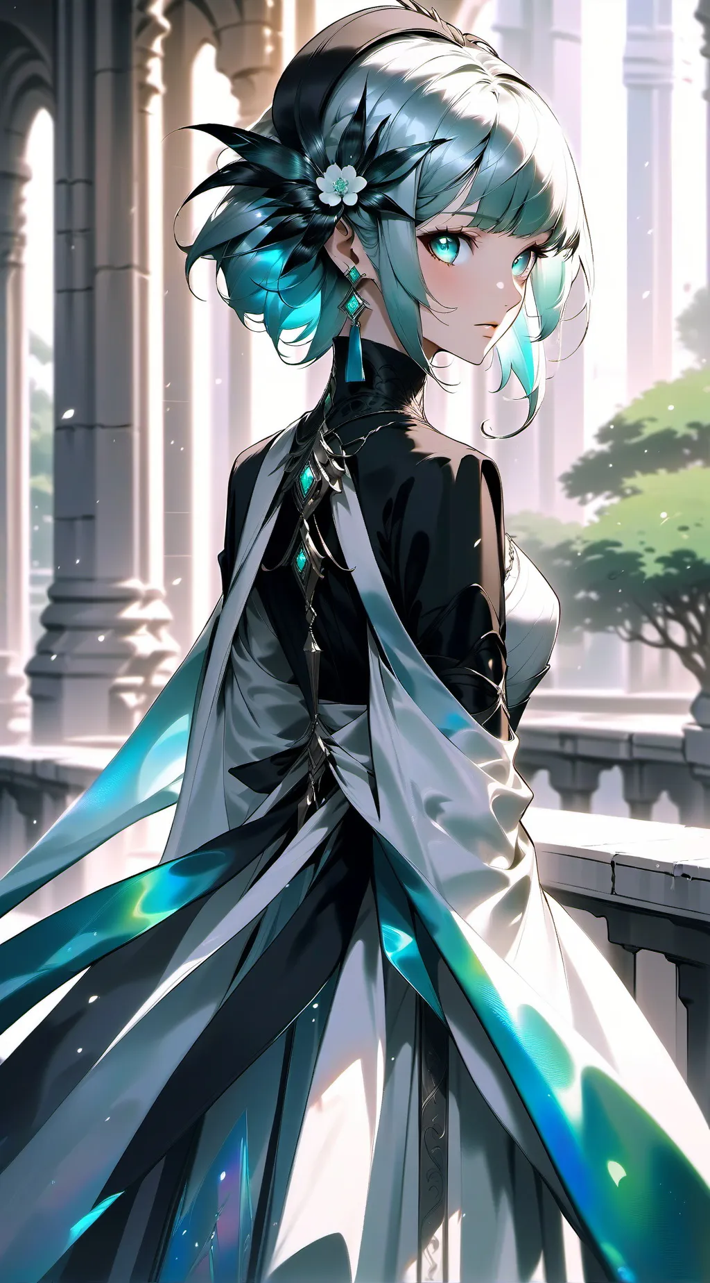 ai character: HH HoghSchool background