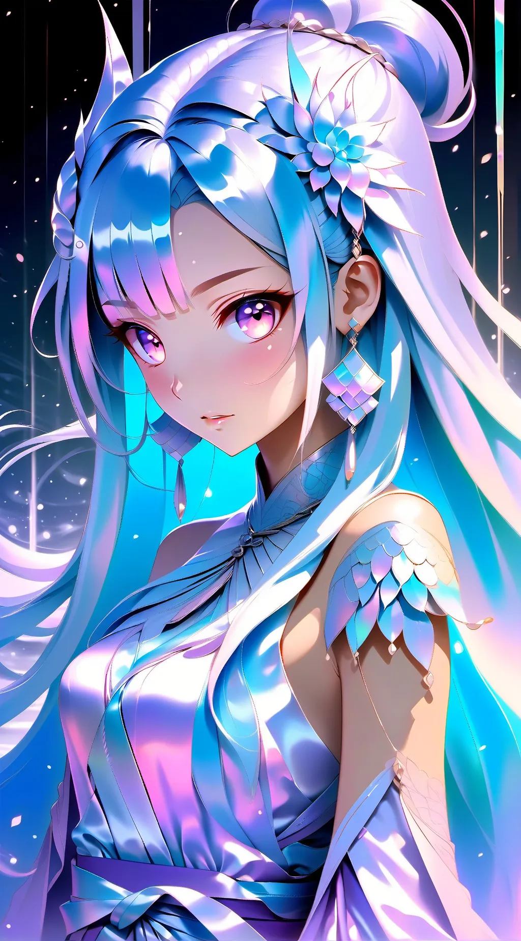 ai character: Demon Slayer❤️😻 background