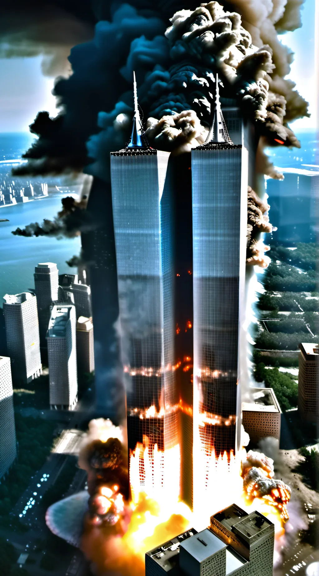 ai character: 9/11 background