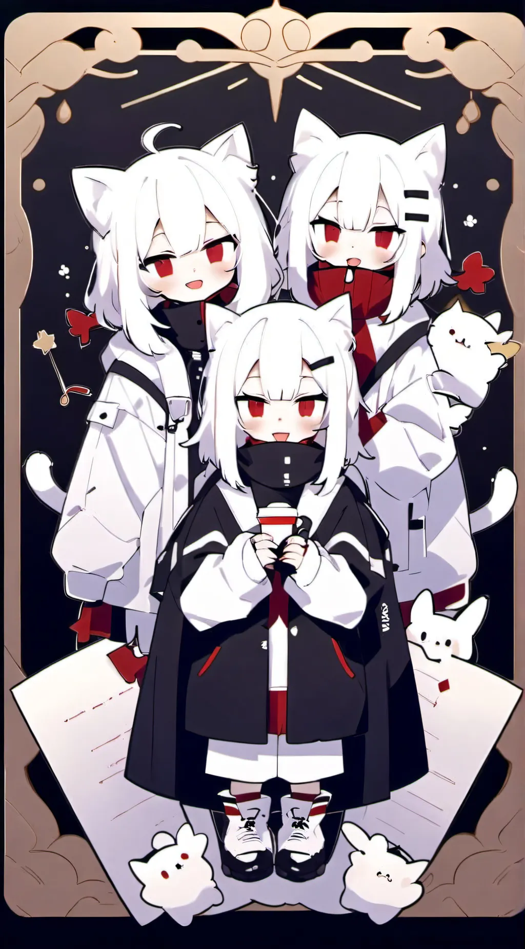 ai character: le club des chat ! background