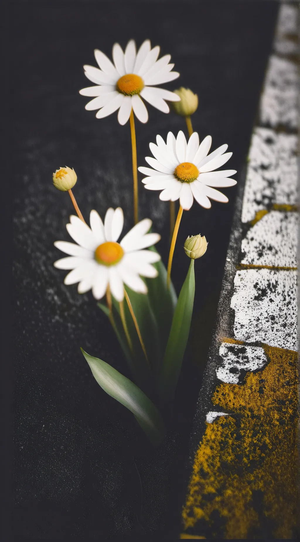 ai character: Nightmare flower background