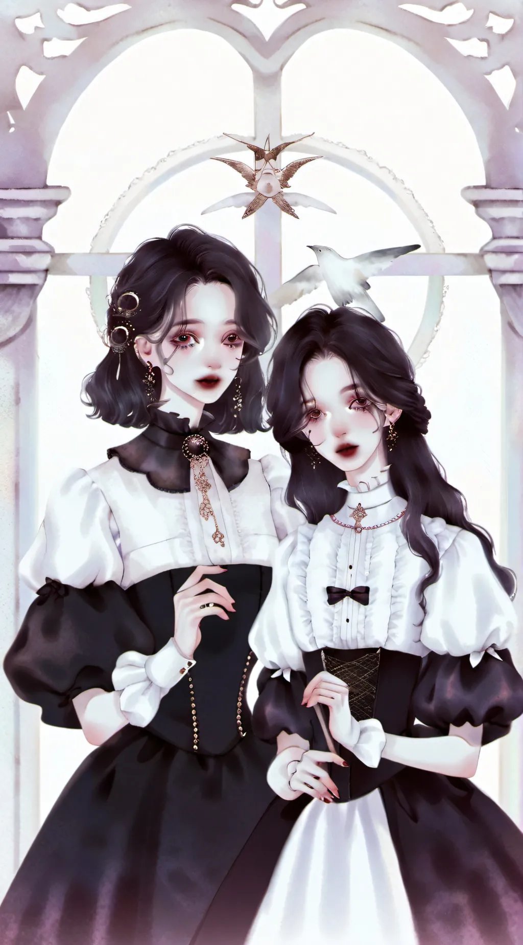 ai character: hazel sister background