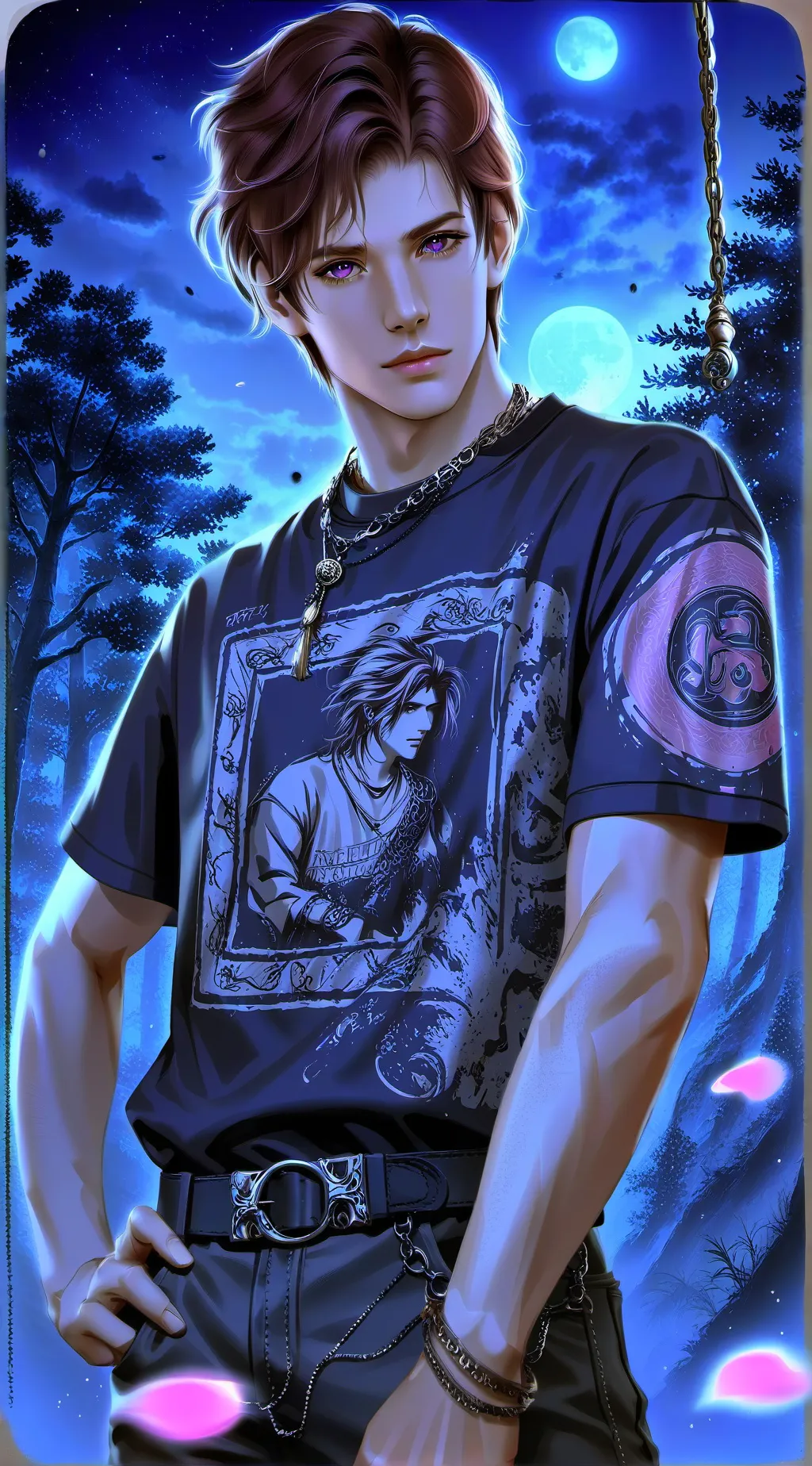 ai character: Milo  background