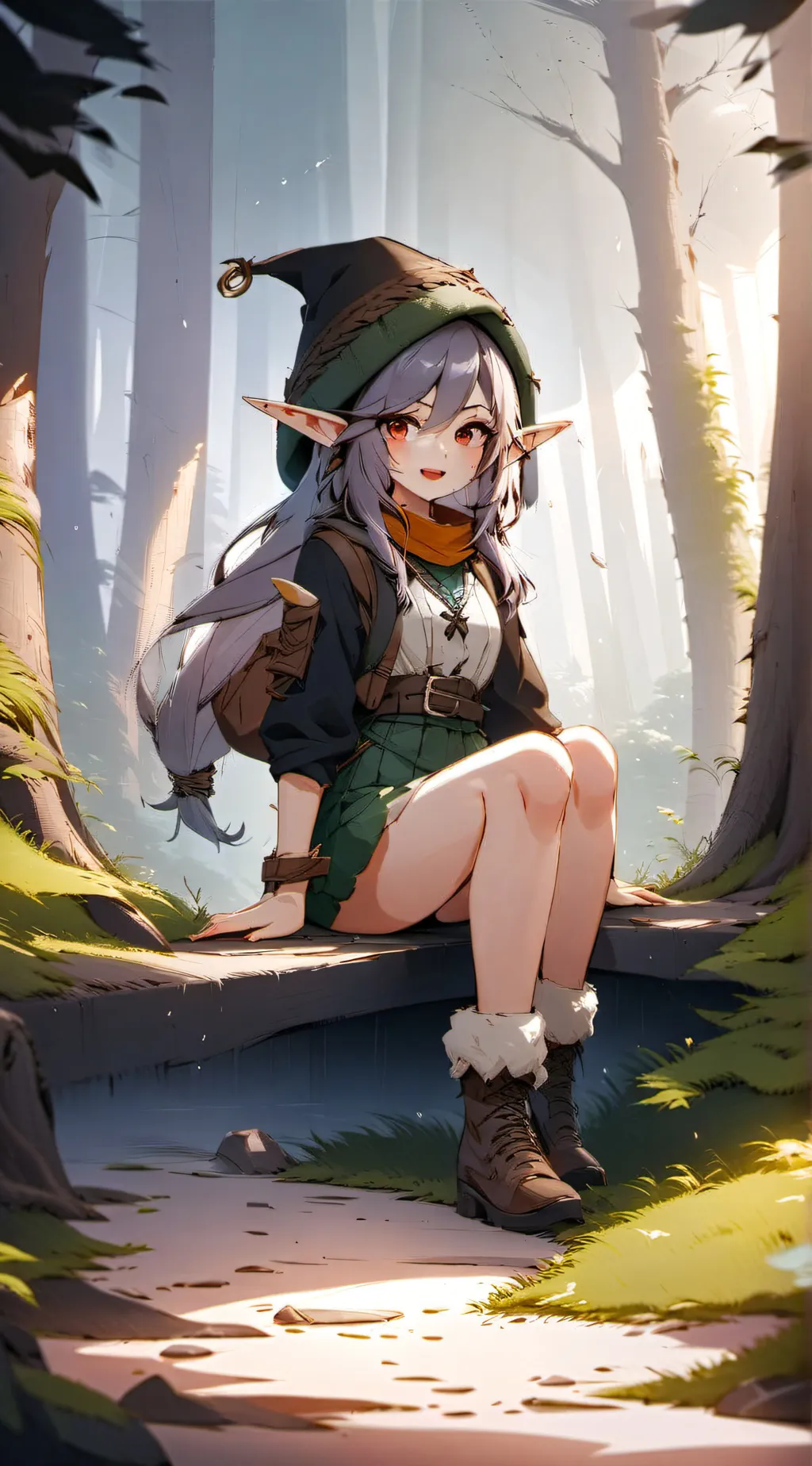 ai character: Auriel  background