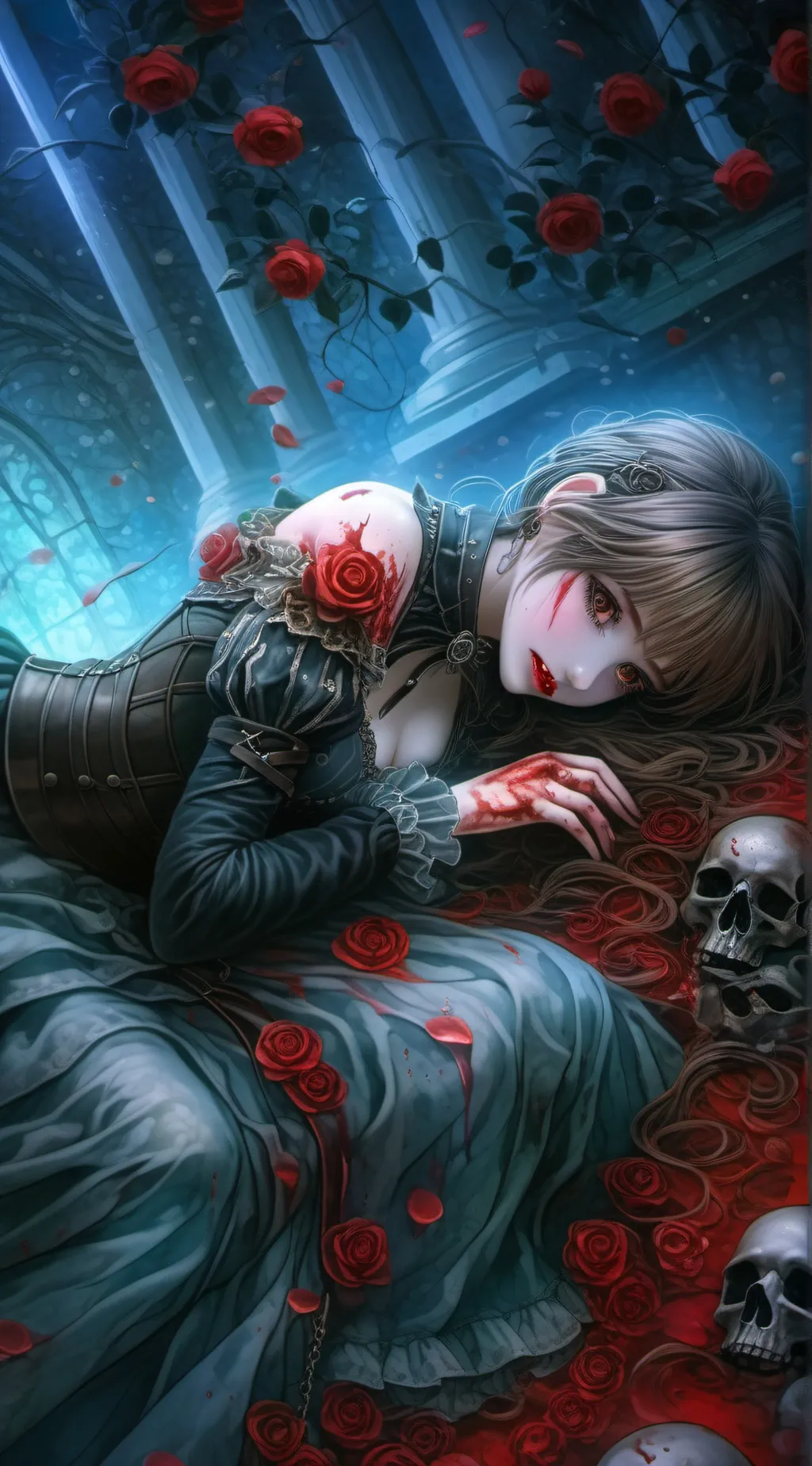 ai character: •Y/N's[LastBreath] background