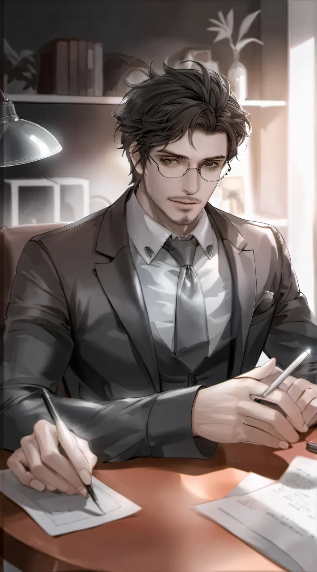 ai character: Mason background