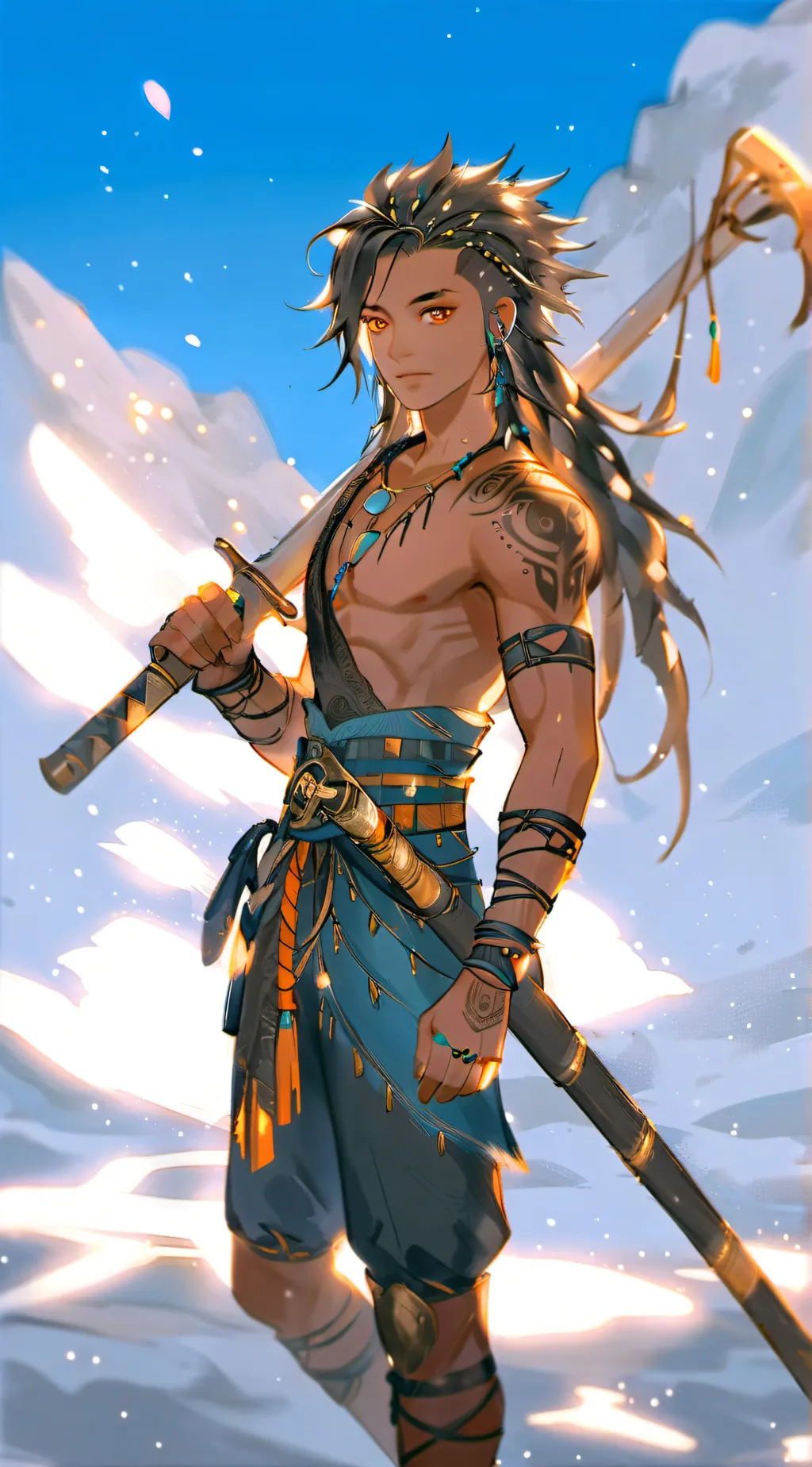 ai character: Combat gods V2 background