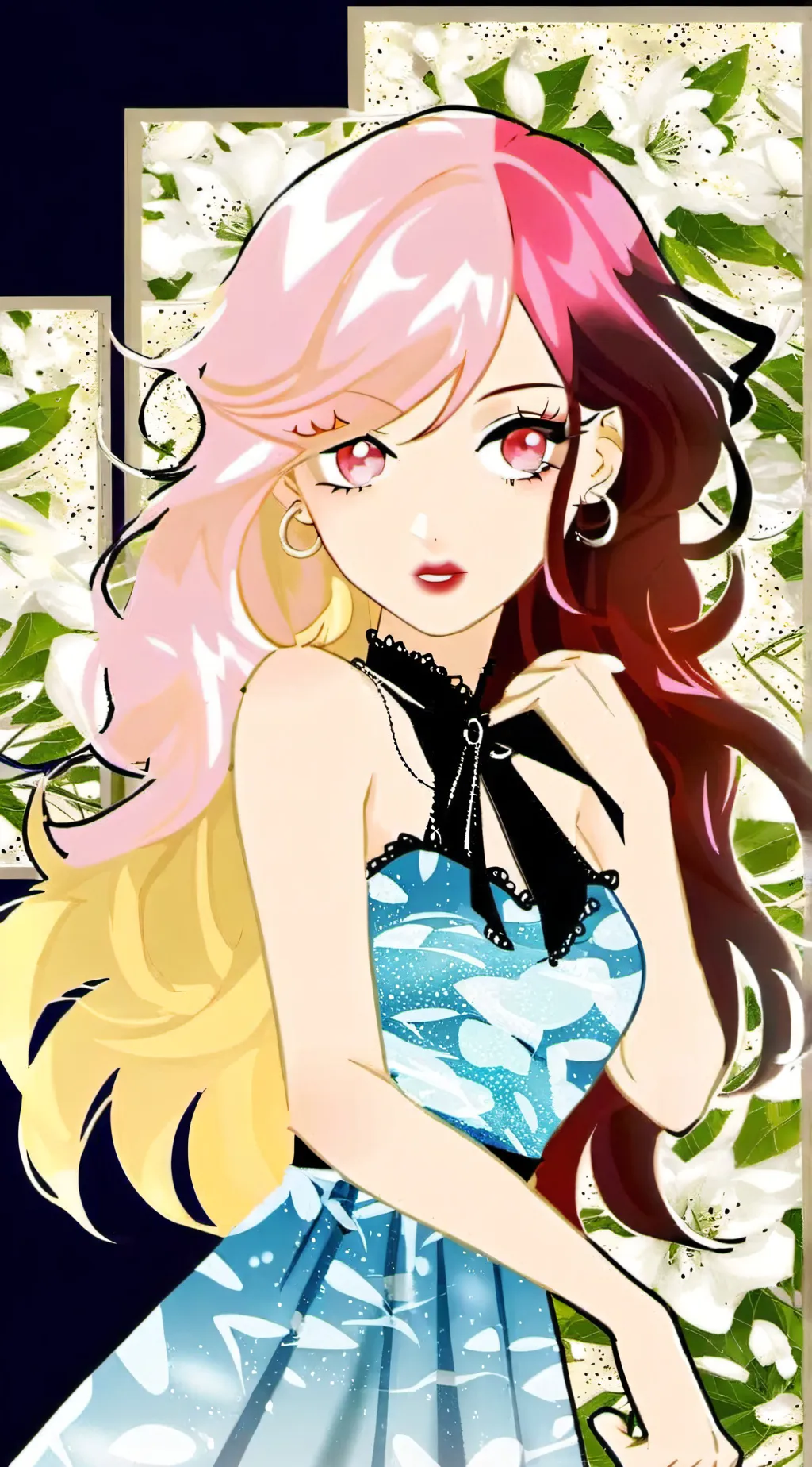 ai character: Ellie and Mia background